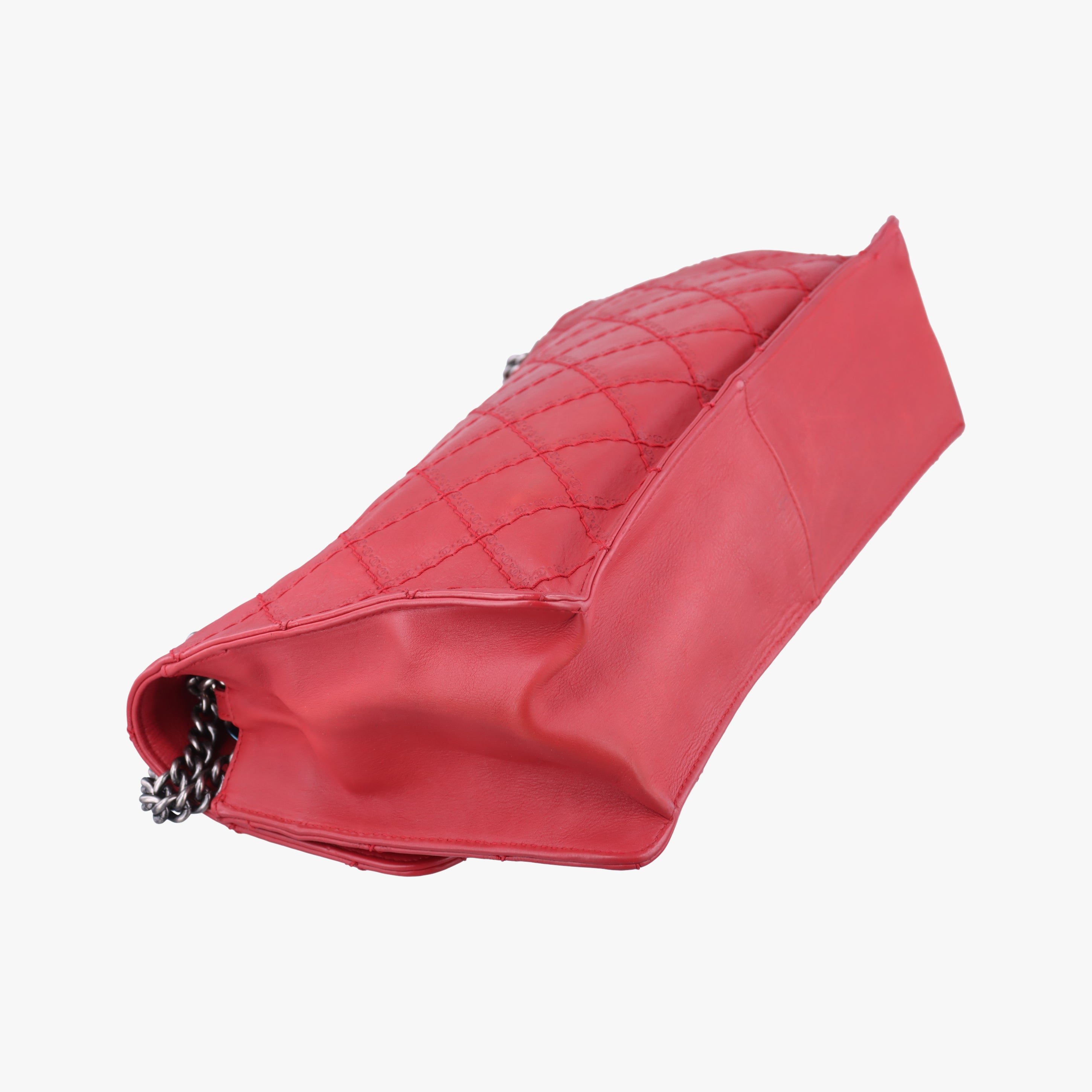 2.55 Matelasse Red Leather A66985 157999762.55 マトラッセ レッド レザー A66985 15799976