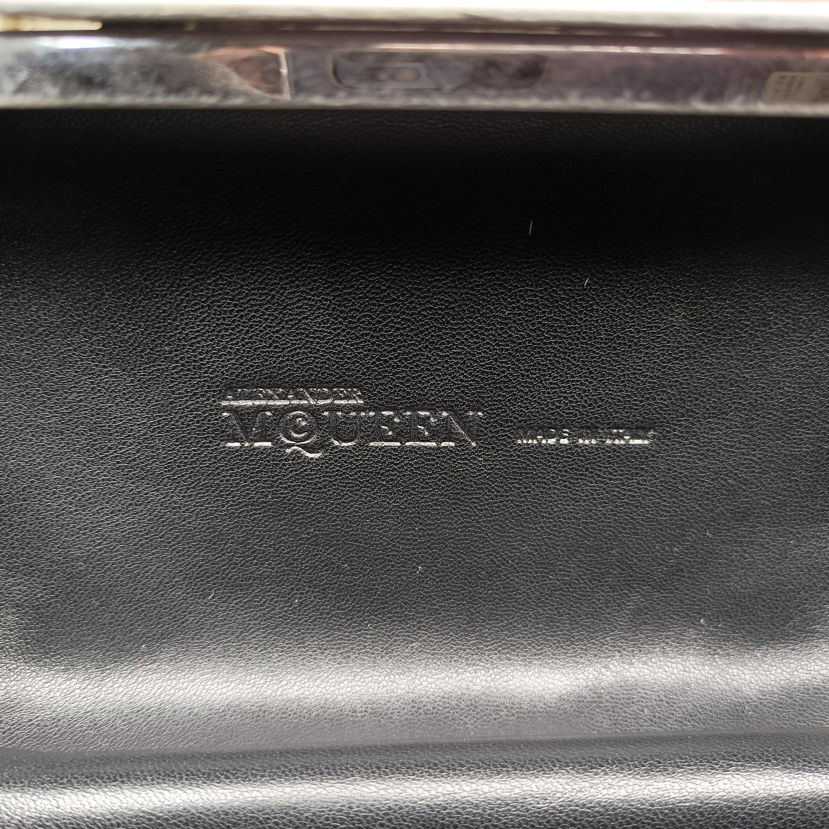 Knuckle Duster Black×white Leather×ponyhair 305048 000926ナックルダスター ブラック×ホワイト レザー×ハラコ 305048 000926