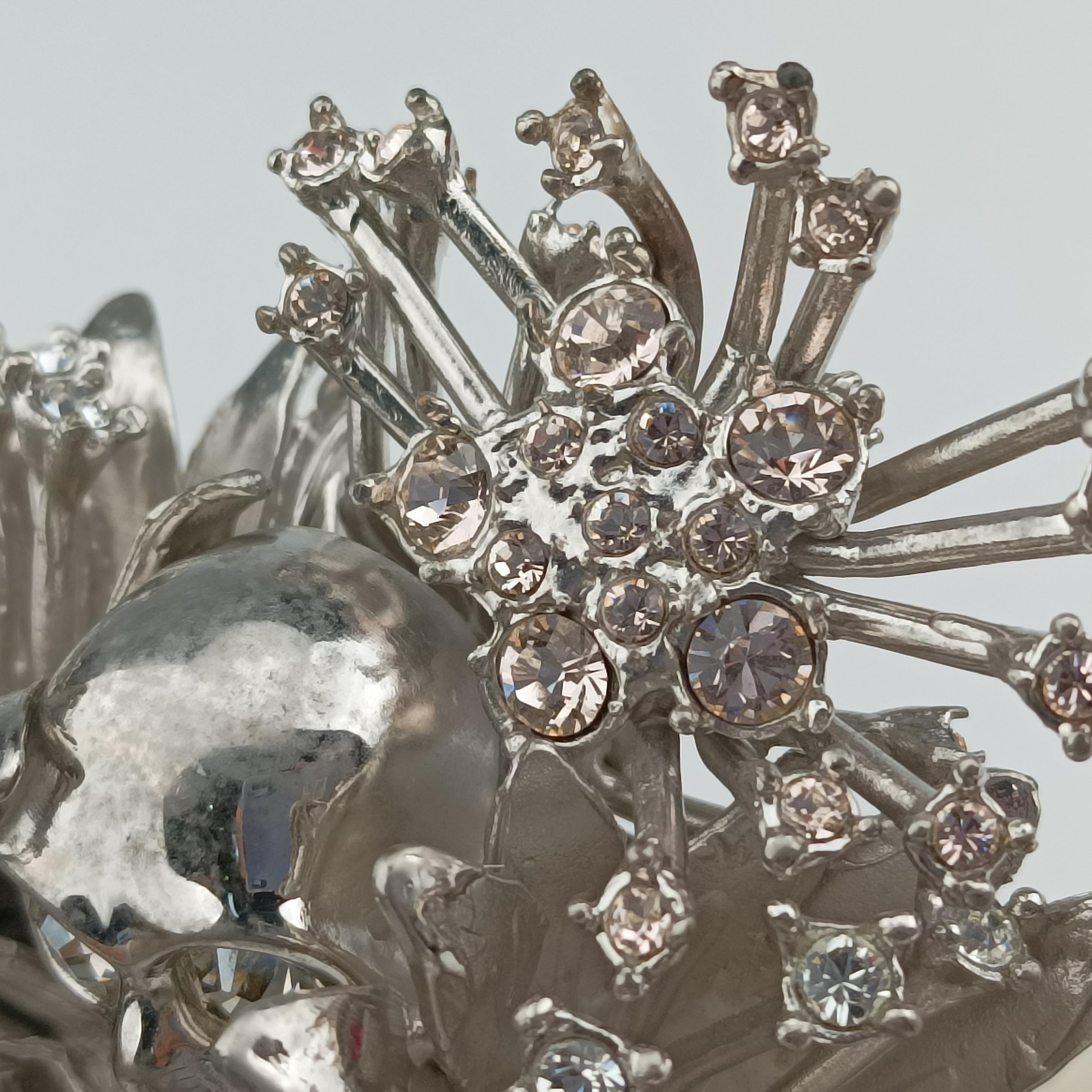 Knuckle Duster Black×white Leather×ponyhair 305048 000926ナックルダスター ブラック×ホワイト レザー×ハラコ 305048 000926