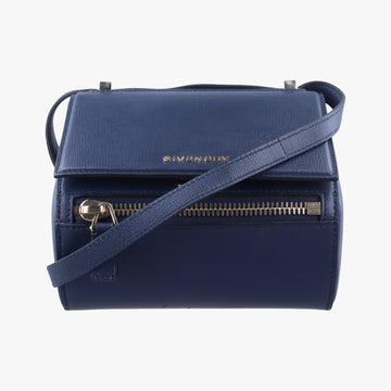 Pandora Navy Leather TE B 0137パンドラ ネイビー レザー TE B 0137