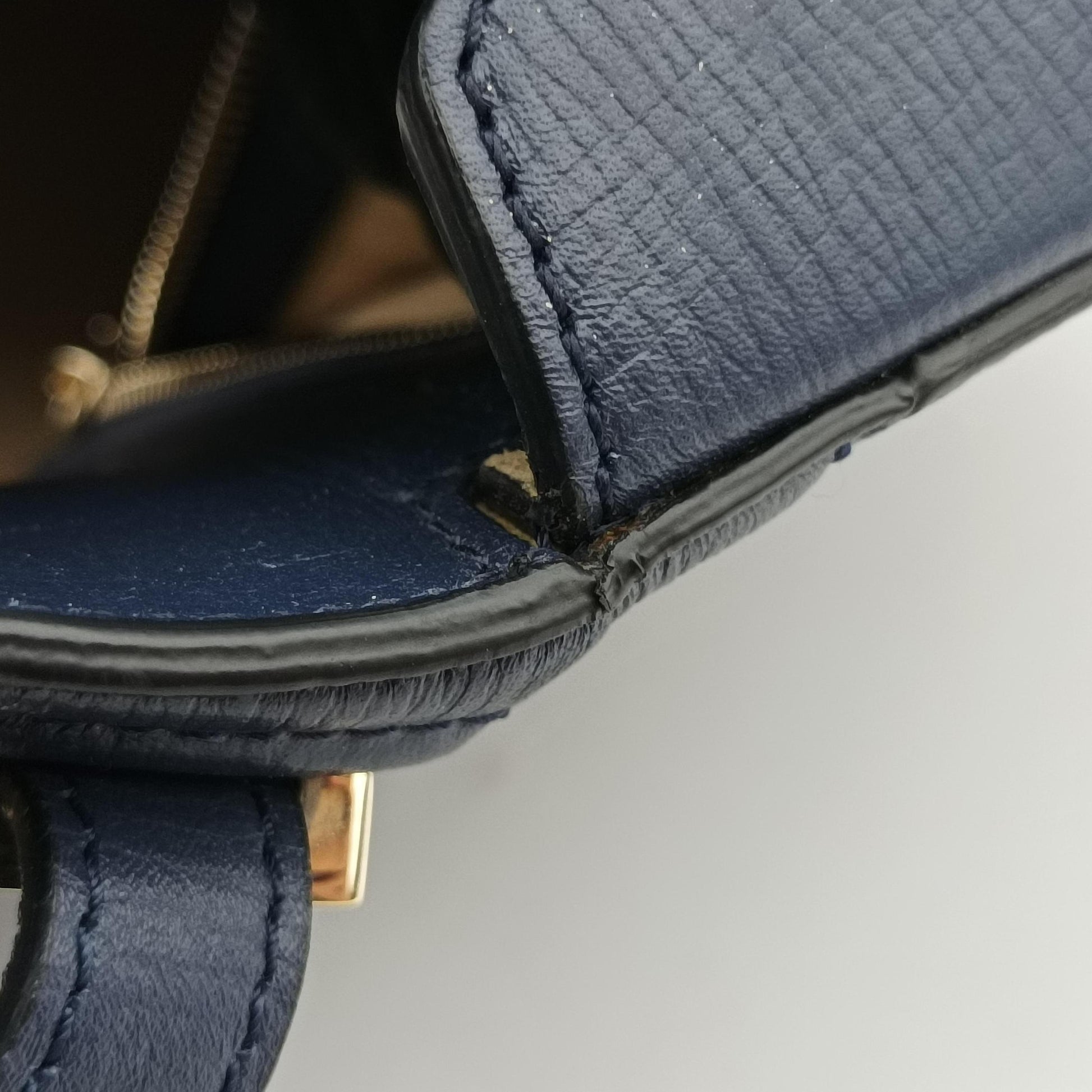 Pandora Navy Leather TE B 0137パンドラ ネイビー レザー TE B 0137