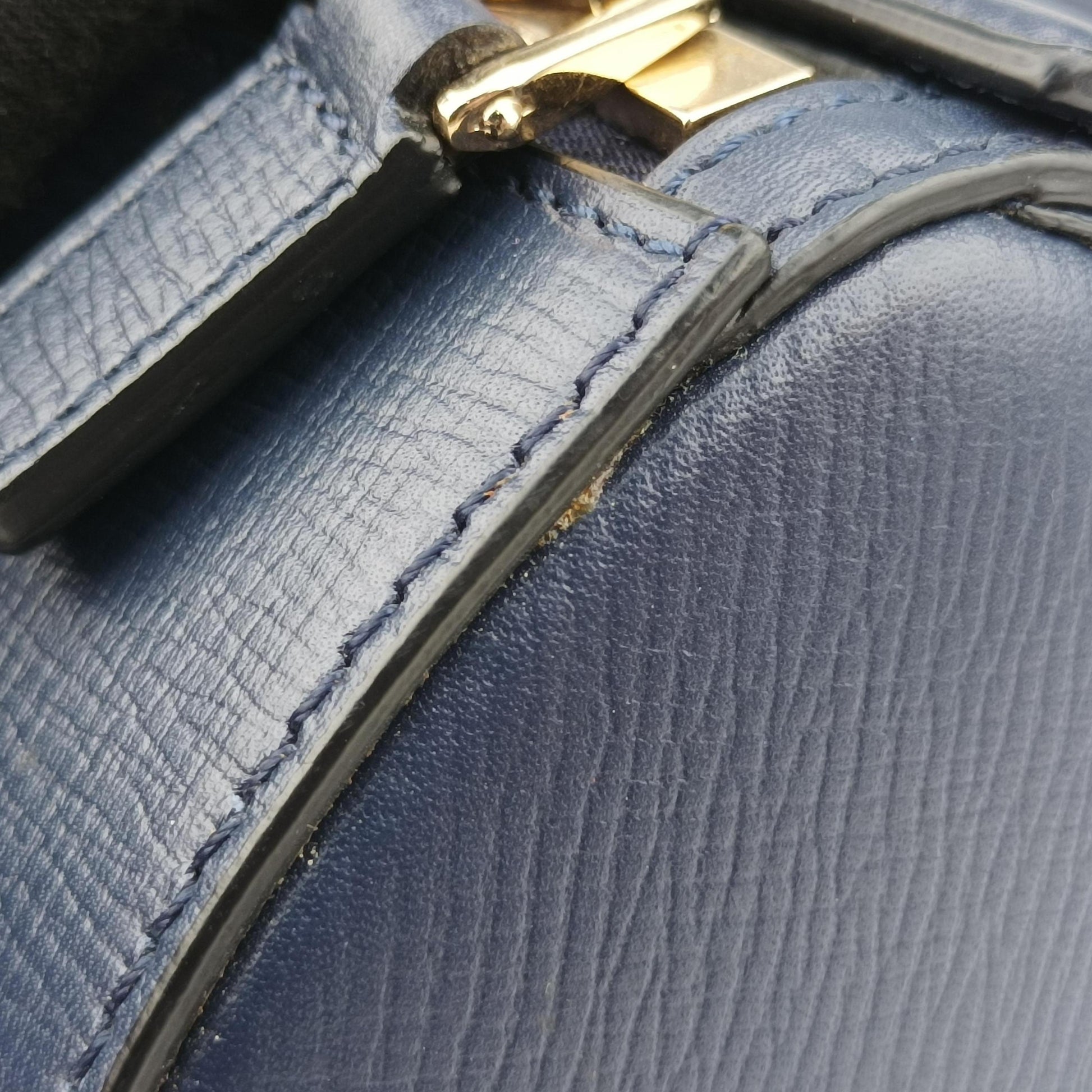 Pandora Navy Leather TE B 0137パンドラ ネイビー レザー TE B 0137