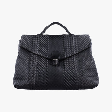 Intrecciato Black lambskin B03482603Cイントレチャート ブラック ラムスキン B03482603C