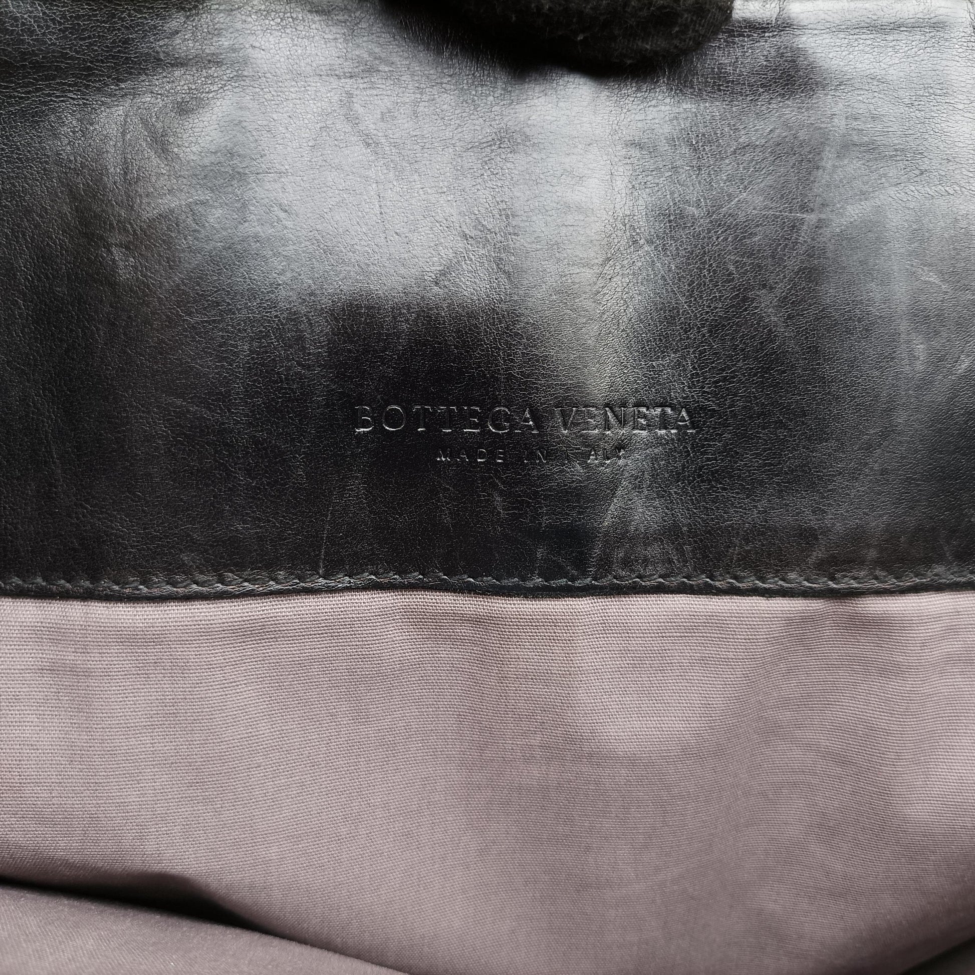 Intrecciato Black lambskin B03482603Cイントレチャート ブラック ラムスキン B03482603C