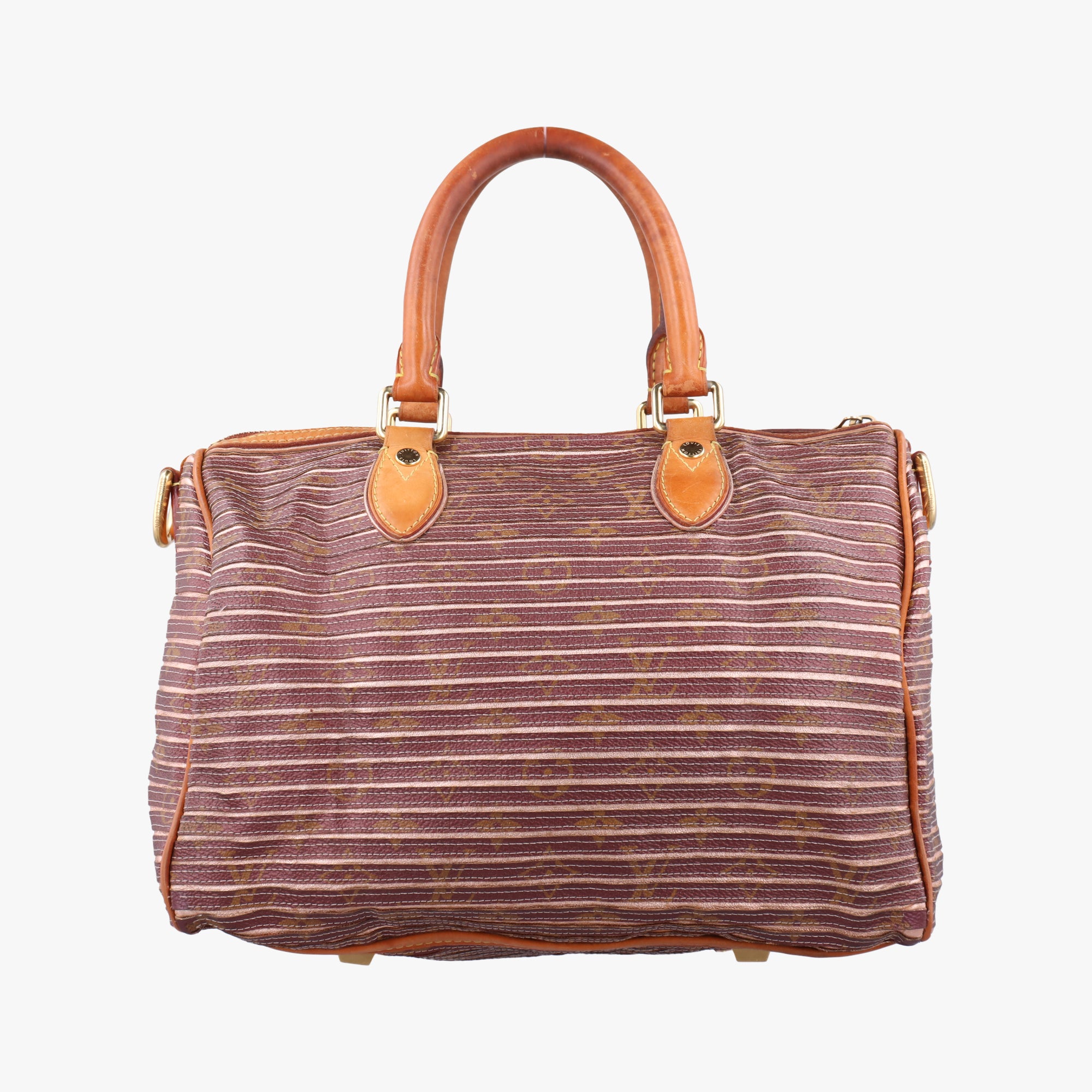 Eden Speedy Bandouliere 30 beige×PECHE Monogram Eden Canvas M40357 Lot number unknownエデン スピーディ バンドリエール30 ベージュ×ペッシュ モノグラム エデン キャンバス M40357 製番不明