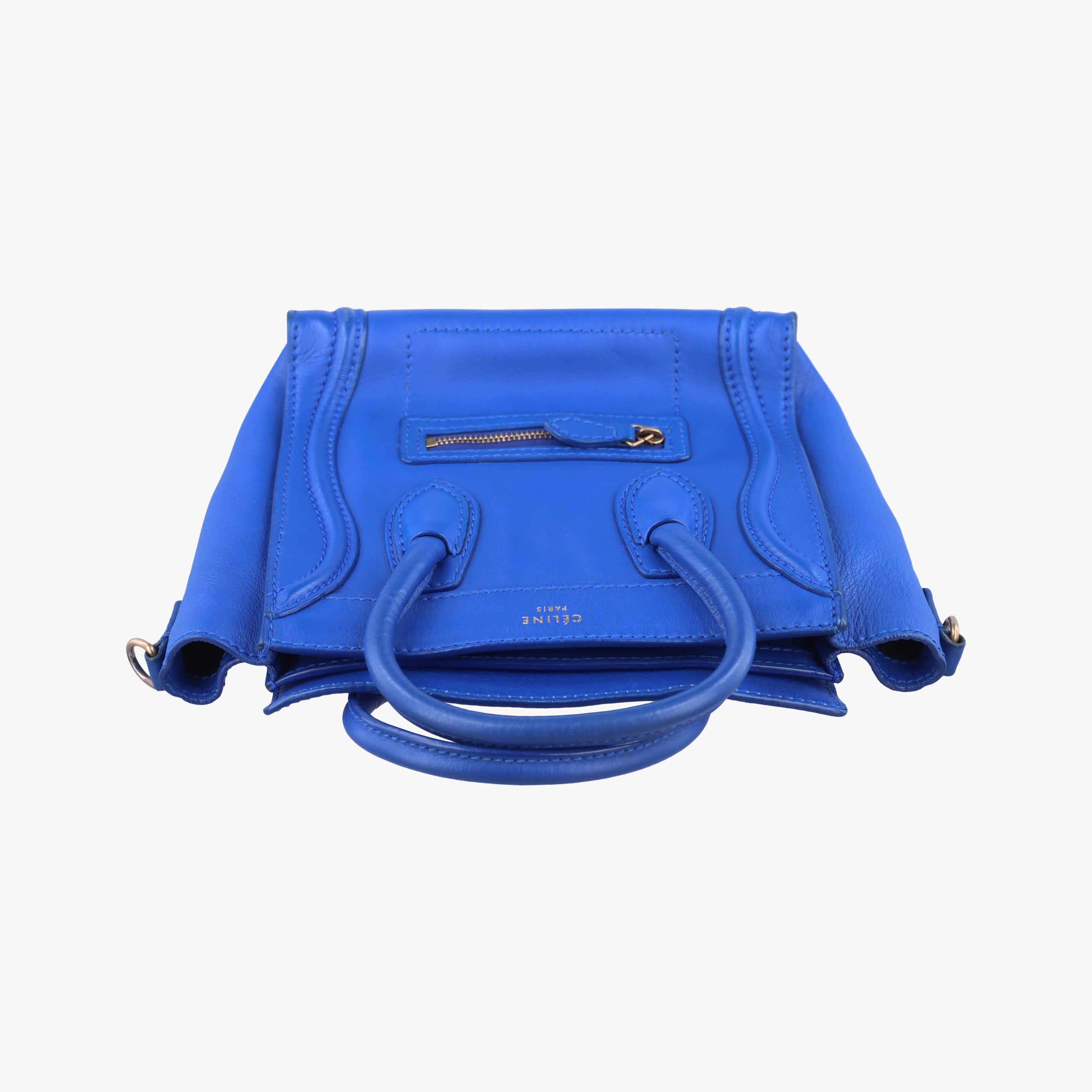 luggage nano shopper Blue Leather F-ZP-0151ラゲージナノショッパー ブルー レザー F-ZP-0151