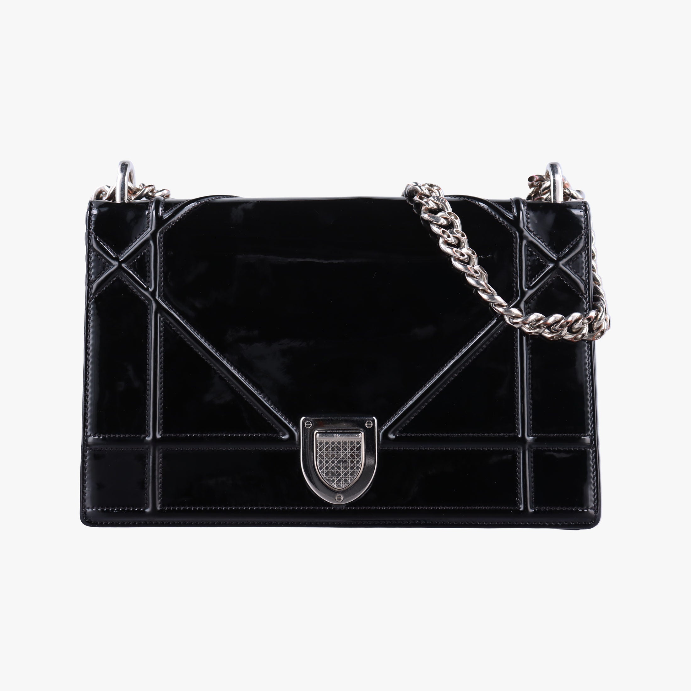 Diorama Black patent 09-BO-0185ディオラマ ブラック パテント 09-BO-0185
