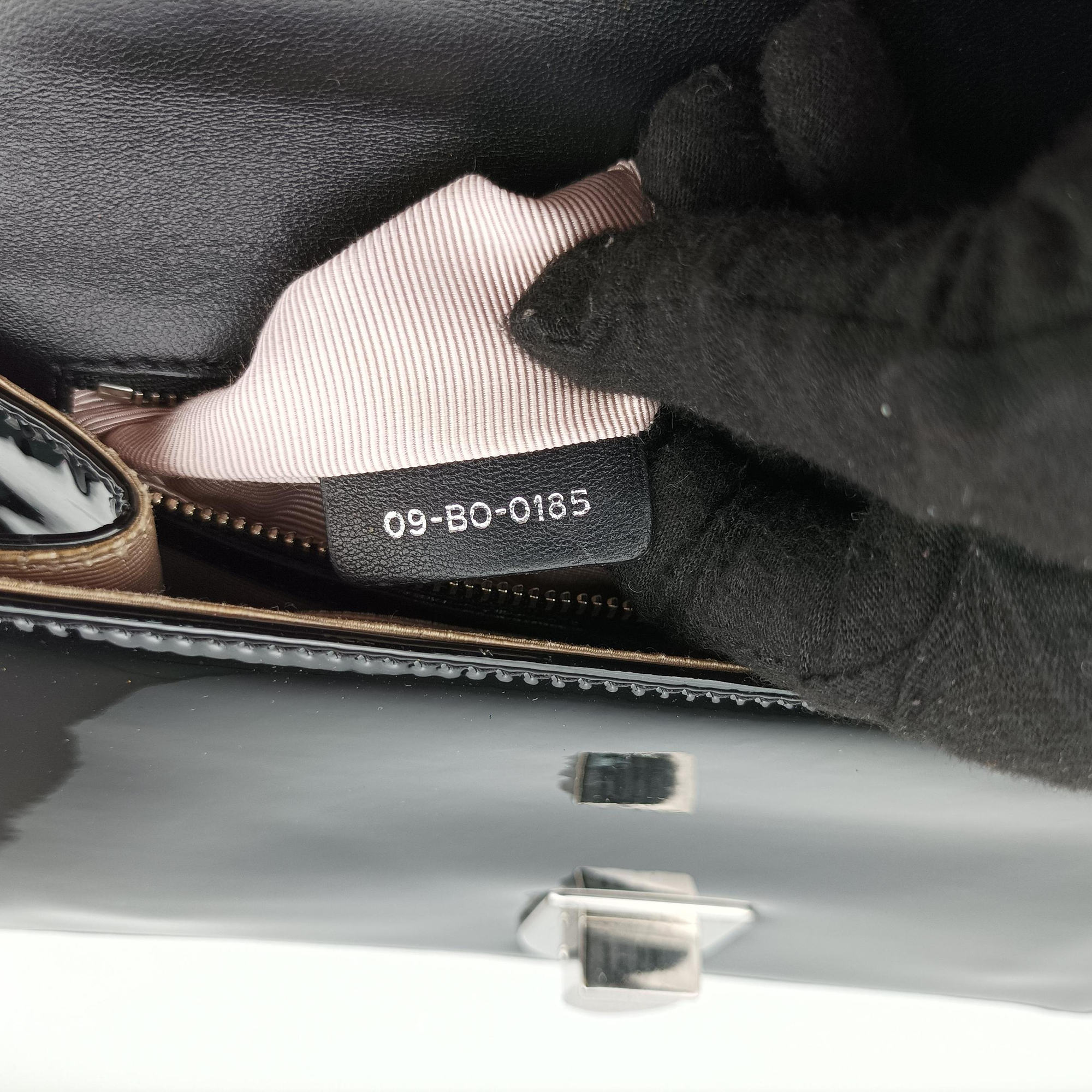 Diorama Black patent 09-BO-0185ディオラマ ブラック パテント 09-BO-0185