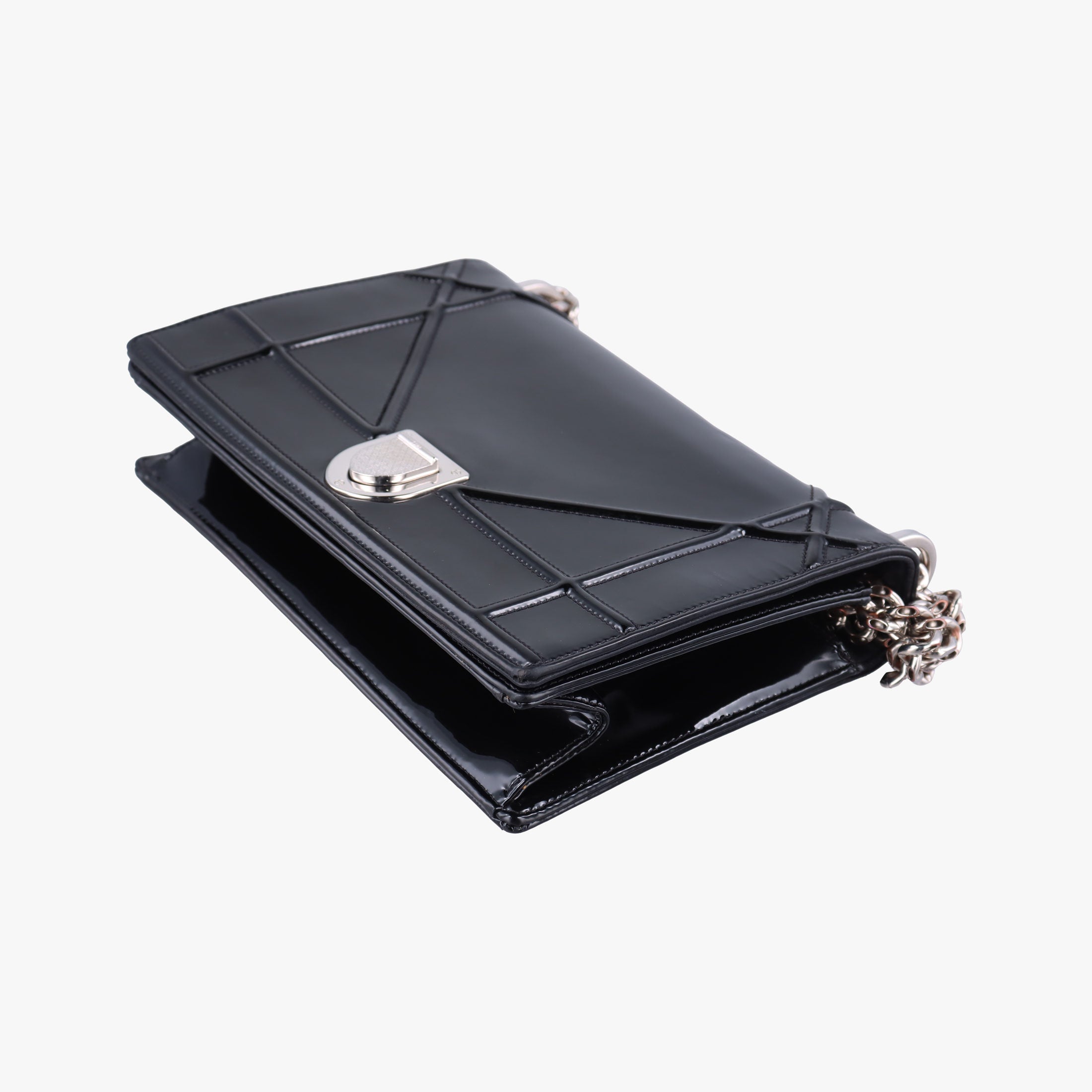 Diorama Black patent 09-BO-0185ディオラマ ブラック パテント 09-BO-0185