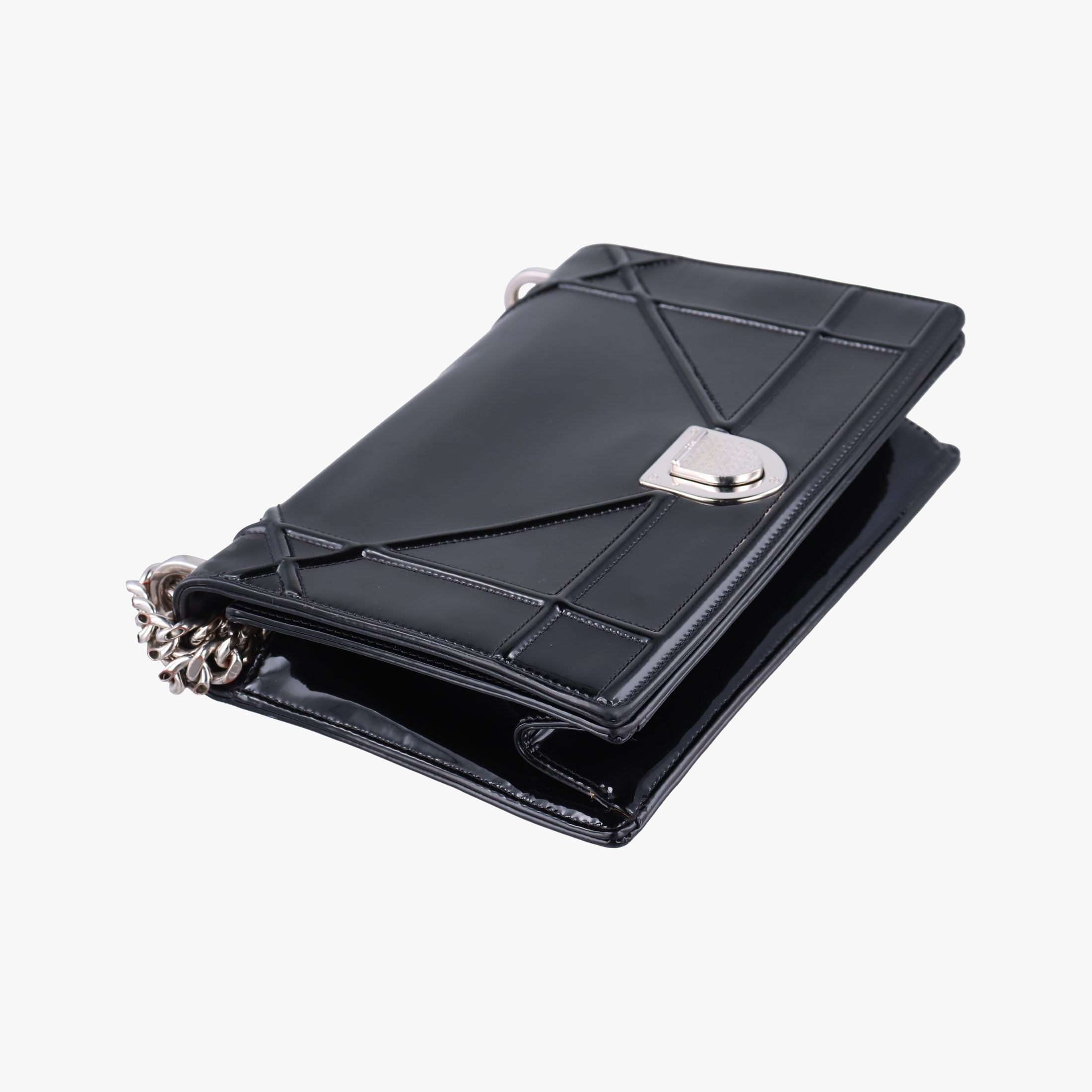 Diorama Black patent 09-BO-0185ディオラマ ブラック パテント 09-BO-0185