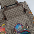 Soft GG Supreme Brown×multicolor PVC coated canvas 473869 C023929655ソフトGGスプリューム ブラウン×マルチカラー PVCコーティングキャンバス 473869 C023929655