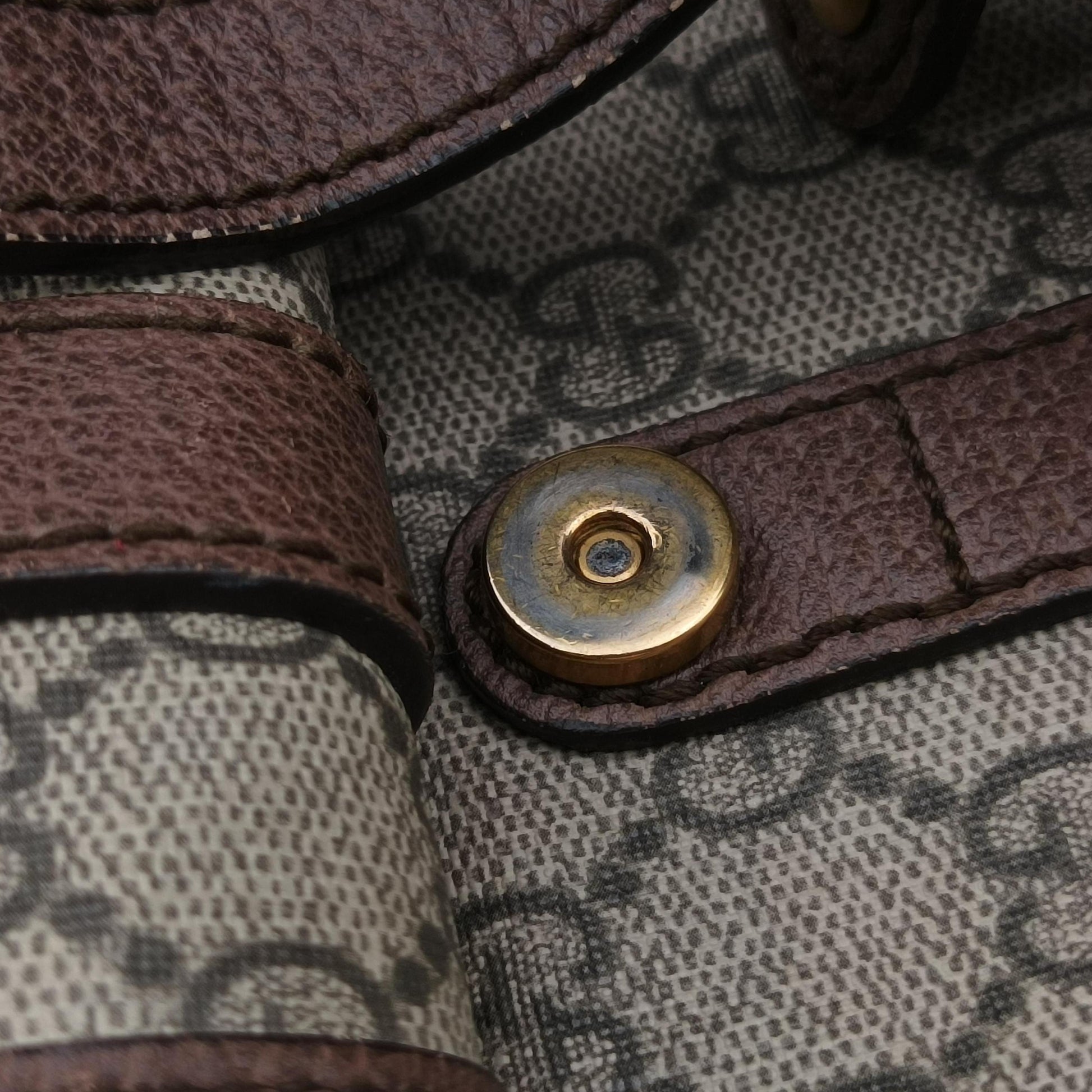 Soft GG Supreme Brown×multicolor PVC coated canvas 473869 C023929655ソフトGGスプリューム ブラウン×マルチカラー PVCコーティングキャンバス 473869 C023929655