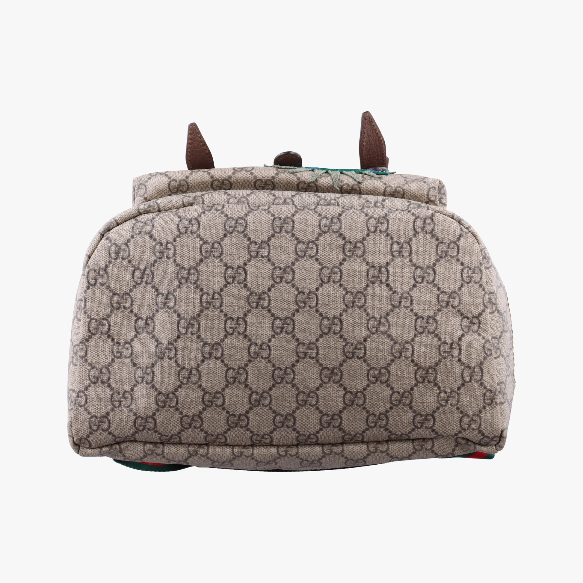 Soft GG Supreme Brown×multicolor PVC coated canvas 473869 C023929655ソフトGGスプリューム ブラウン×マルチカラー PVCコーティングキャンバス 473869 C023929655