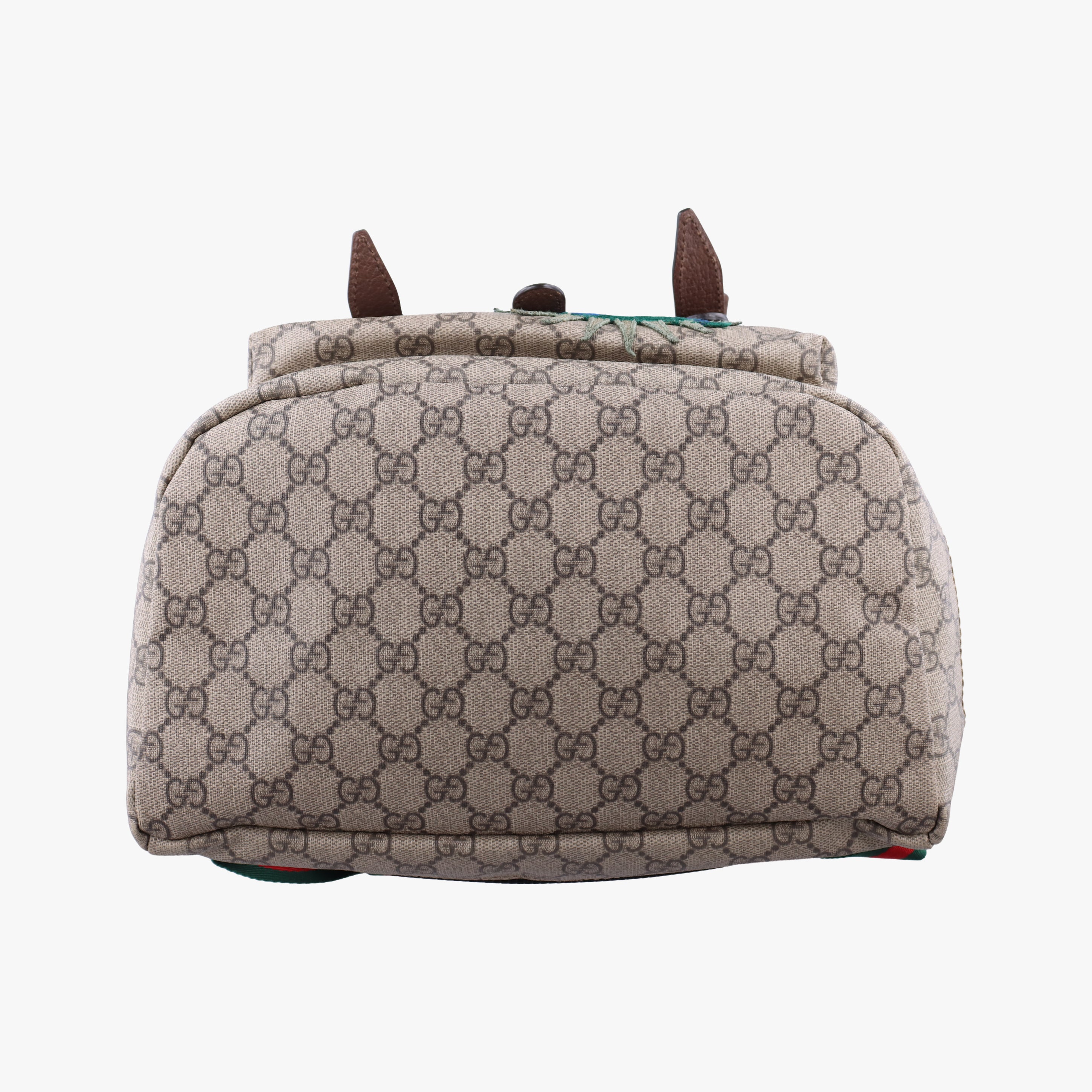 Soft GG Supreme Brown×multicolor PVC coated canvas 473869 C023929655ソフトGGスプリューム ブラウン×マルチカラー PVCコーティングキャンバス 473869 C023929655