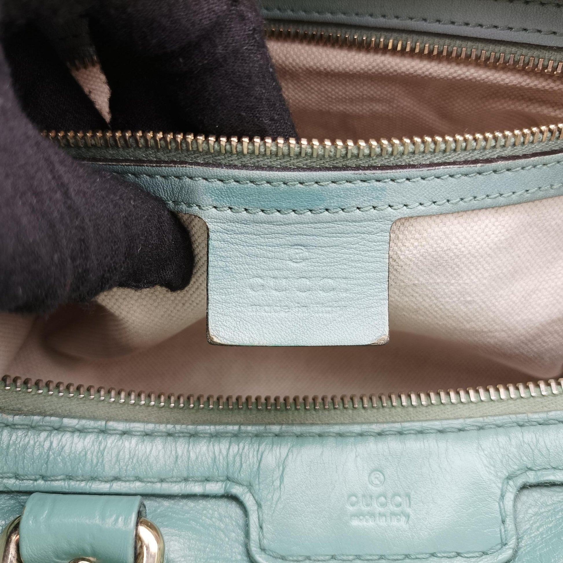 Sherry Line Blue Leather 247205 Lot number unknownシェリーライン ブルー レザー 247205 製番不明