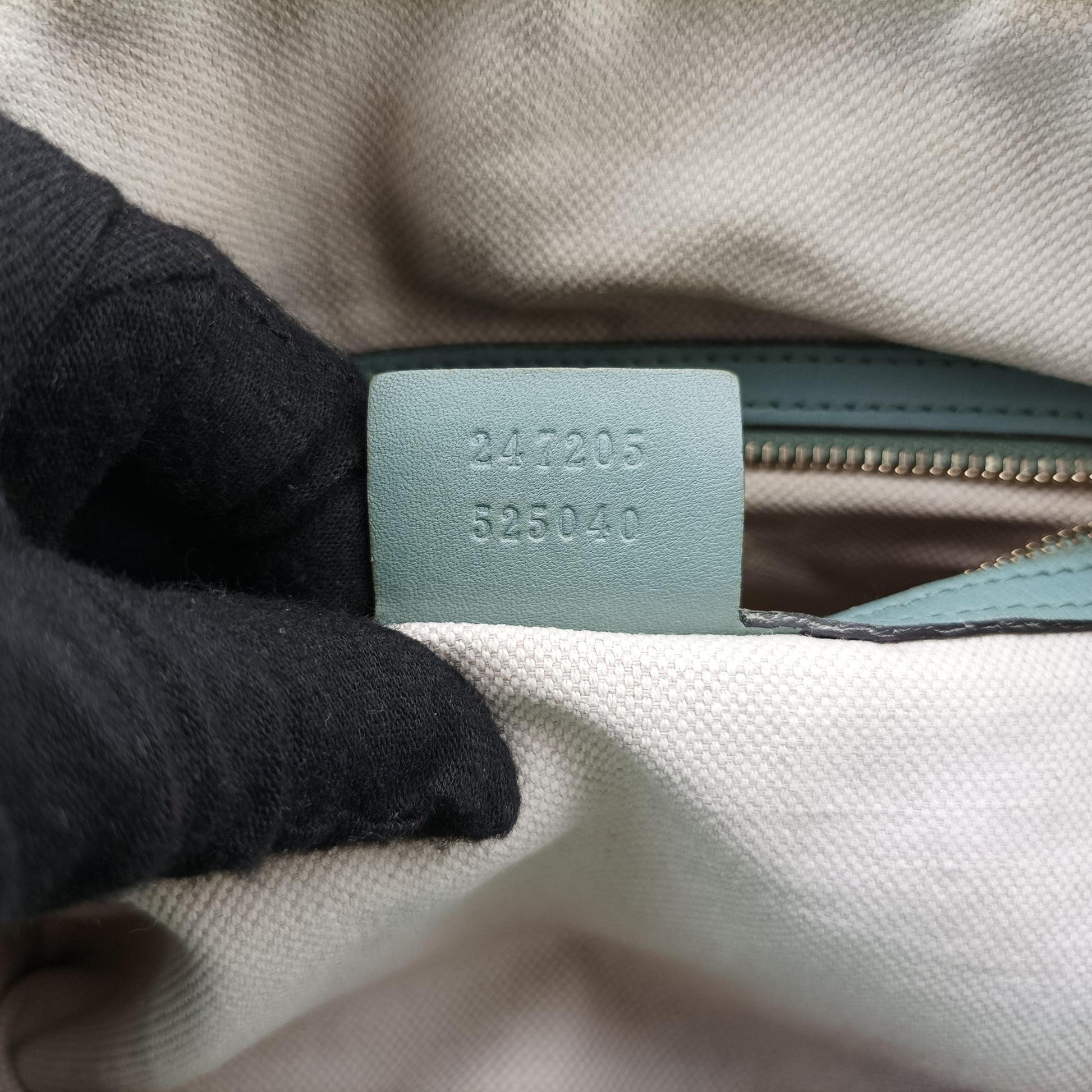 Sherry Line Blue Leather 247205 Lot number unknownシェリーライン ブルー レザー 247205 製番不明