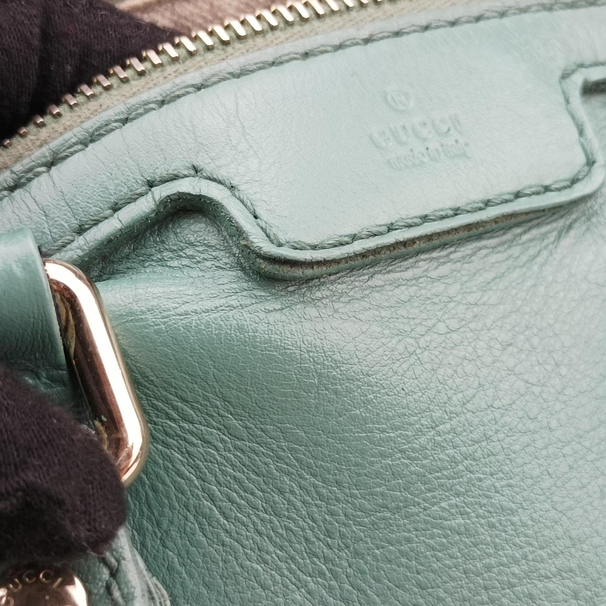 Sherry Line Blue Leather 247205 Lot number unknownシェリーライン ブルー レザー 247205 製番不明
