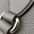 Interlocking G charm Dome Grey Leather 449662 B022469098インターロッキングG チャーム ドーム グレー レザー 449662 B022469098