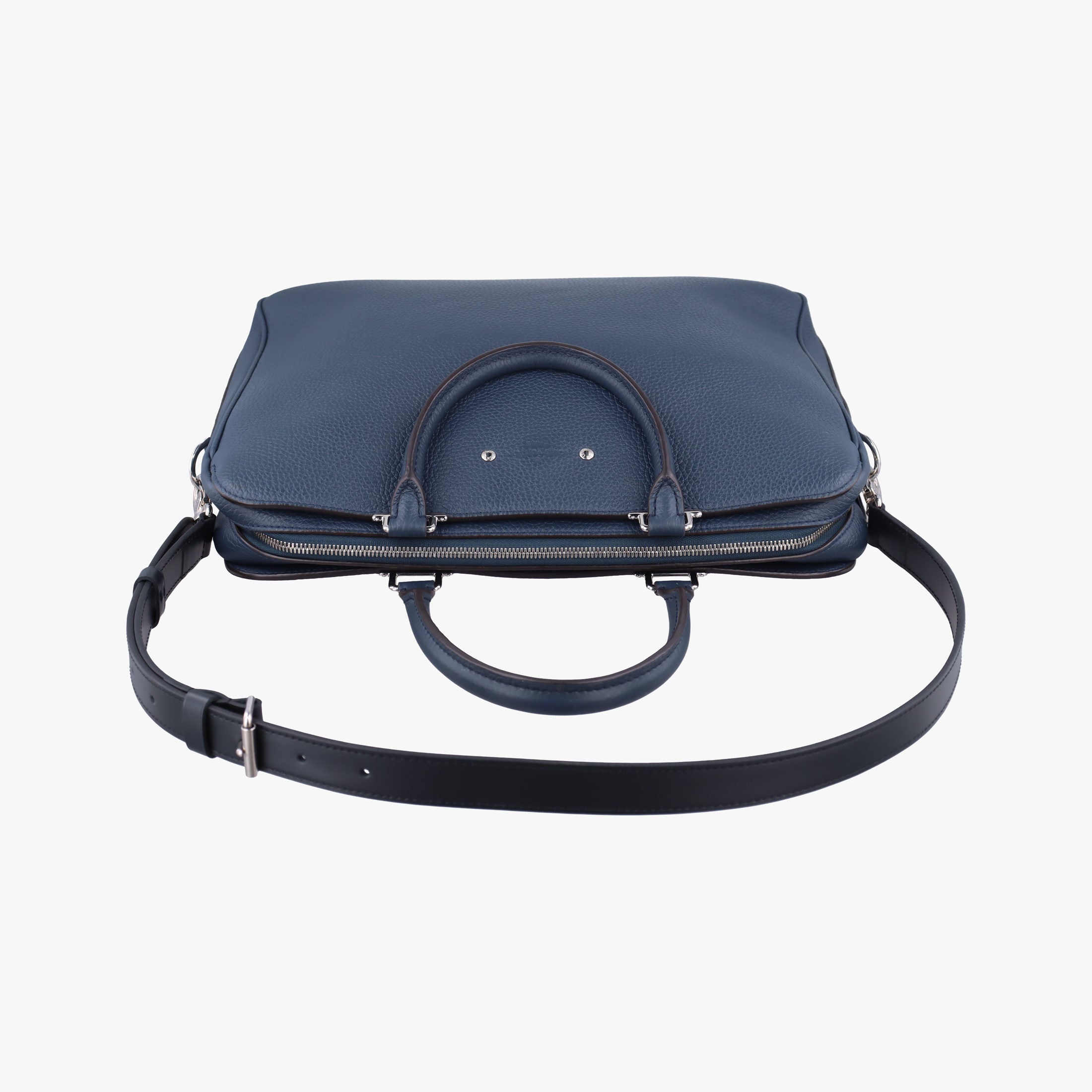 Armand Briefcase MM NAVY Taurillon leather M54380 IC Chipアルマンド ブリーフケース MM ネイビー トリヨンレザー M54380 ICチップ