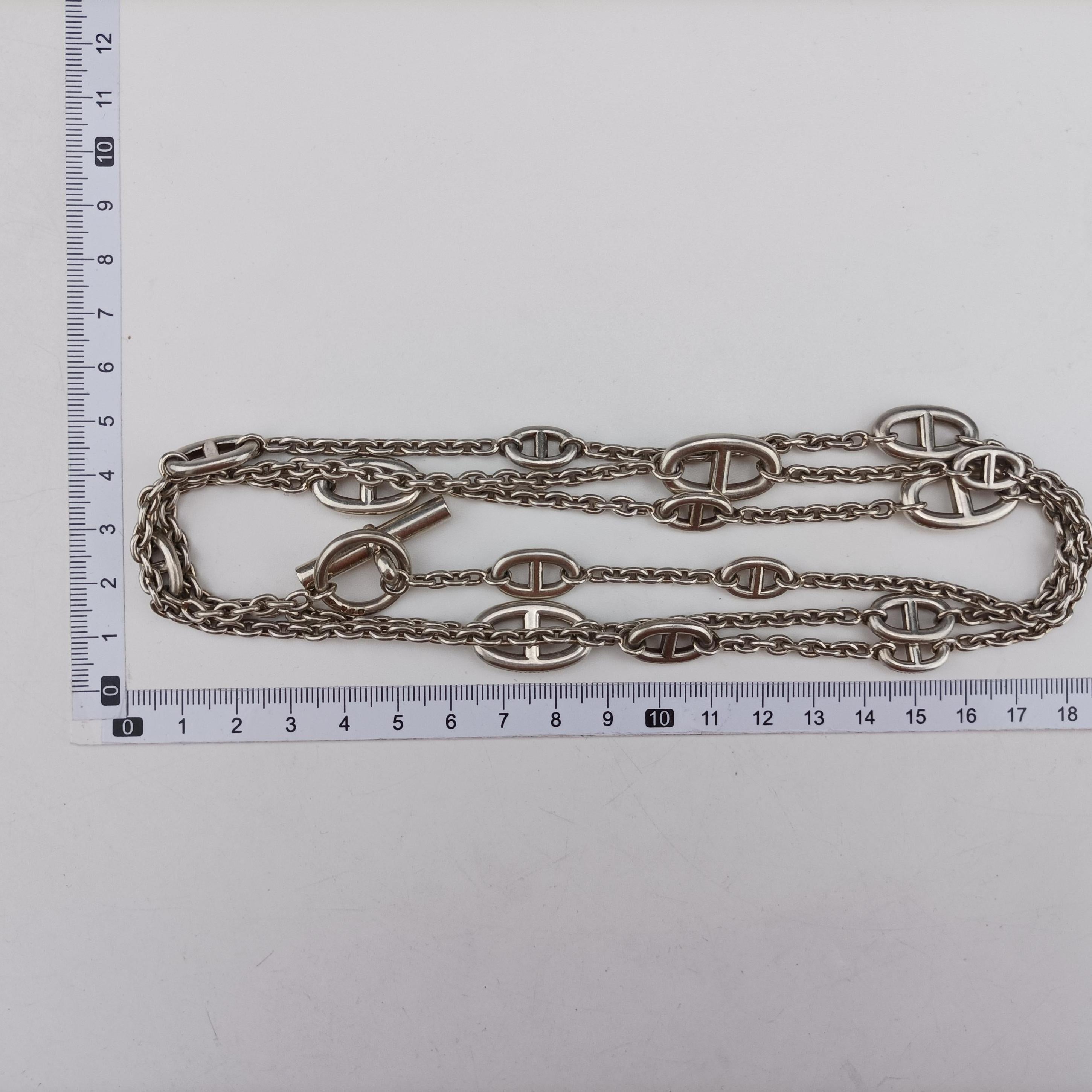 Farandole Chaine d'ancre Argenté Silver Ag925 13D10189ファランドール シェーヌダンクル アルジャンテ シルバー Ag925 13D10189