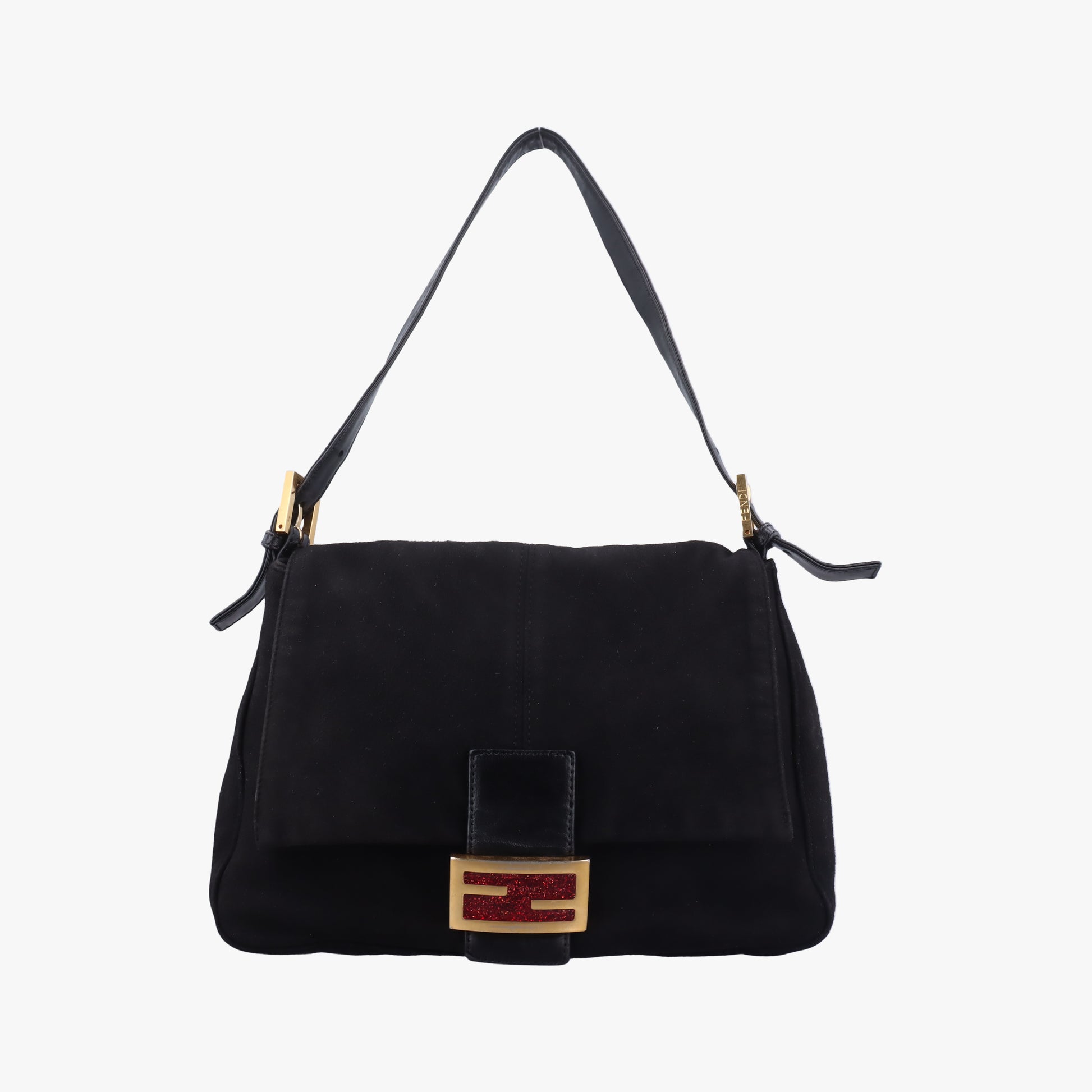 Mamma Baguette Black suede Lot number unknownマンマバケット ブラック スエード 製番不明