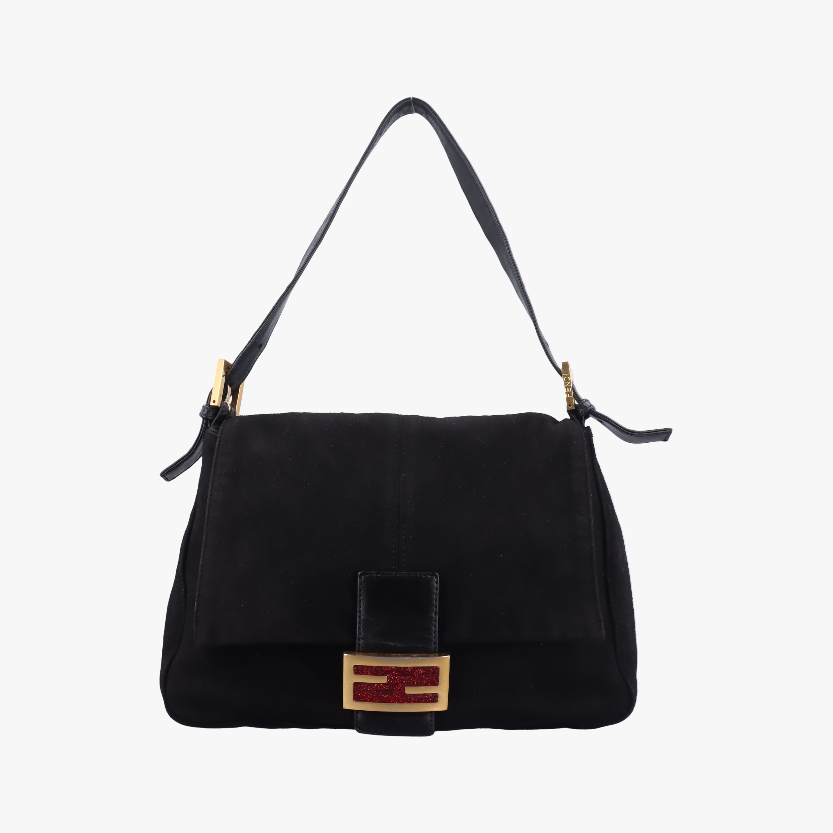 Mamma Baguette Black suede Lot number unknownマンマバケット ブラック スエード 製番不明