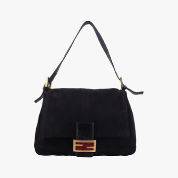 Mamma Baguette Black suede Lot number unknownマンマバケット ブラック スエード 製番不明