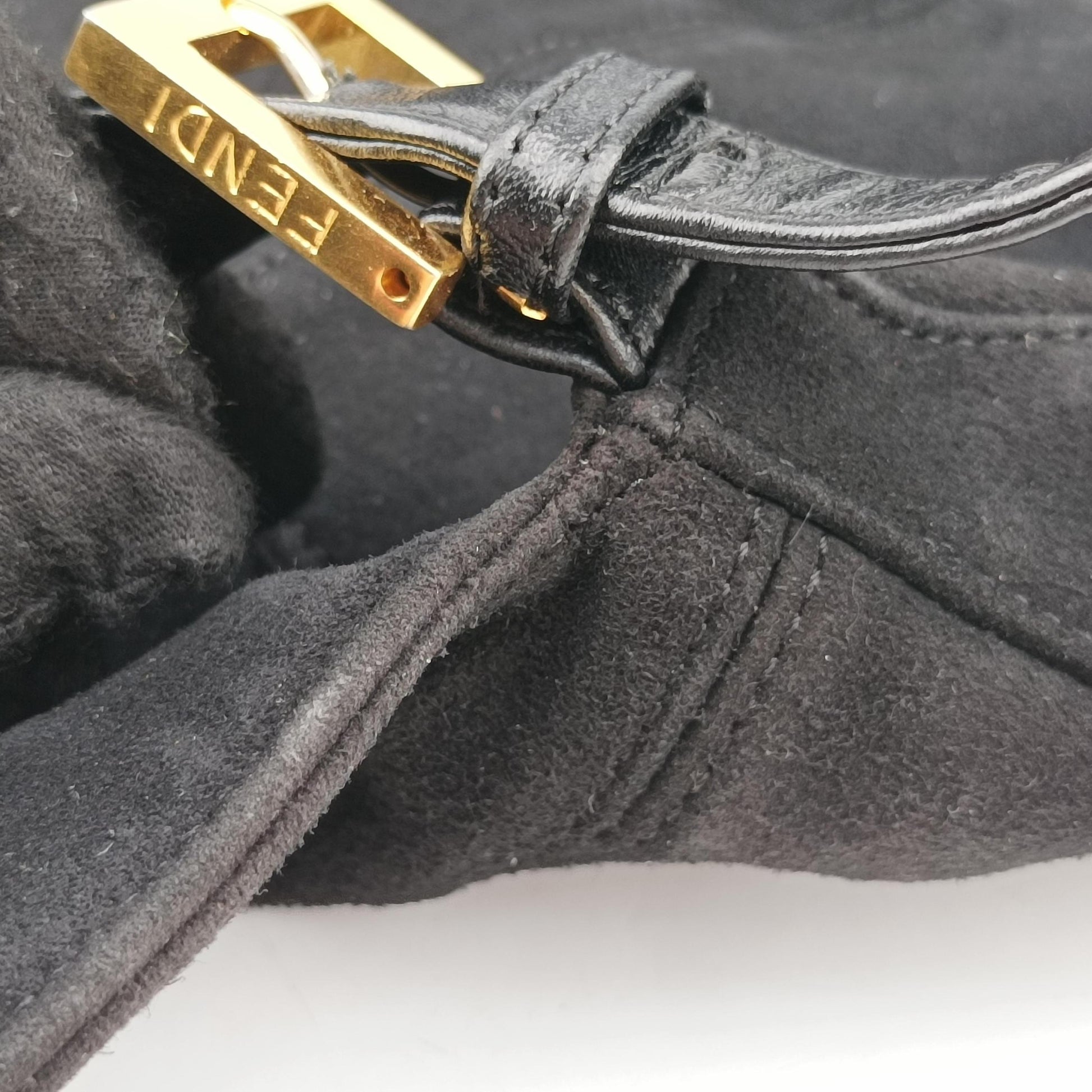 Mamma Baguette Black suede Lot number unknownマンマバケット ブラック スエード 製番不明