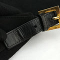 Mamma Baguette Black suede Lot number unknownマンマバケット ブラック スエード 製番不明