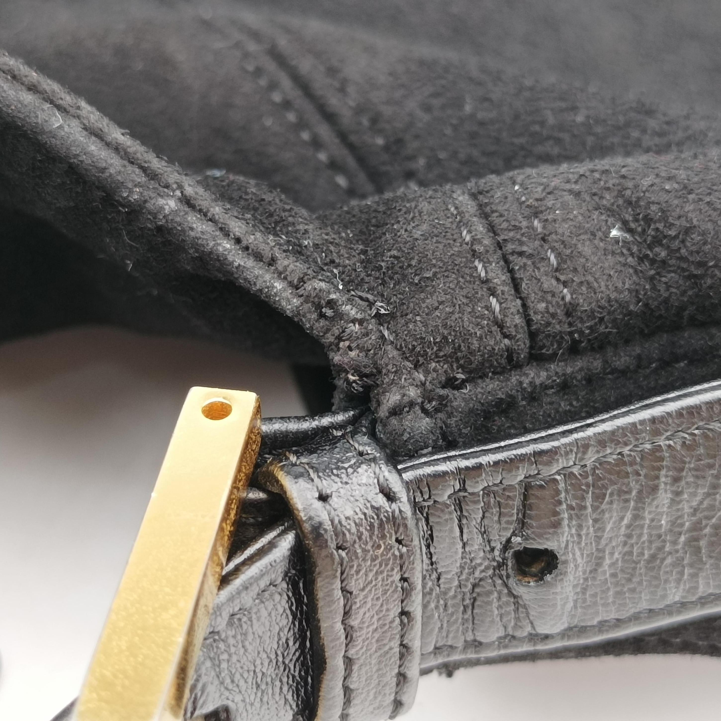 Mamma Baguette Black suede Lot number unknownマンマバケット ブラック スエード 製番不明