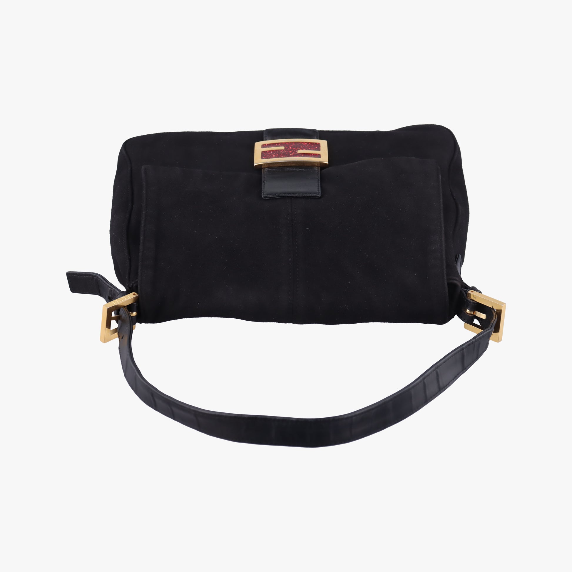 Mamma Baguette Black suede Lot number unknownマンマバケット ブラック スエード 製番不明