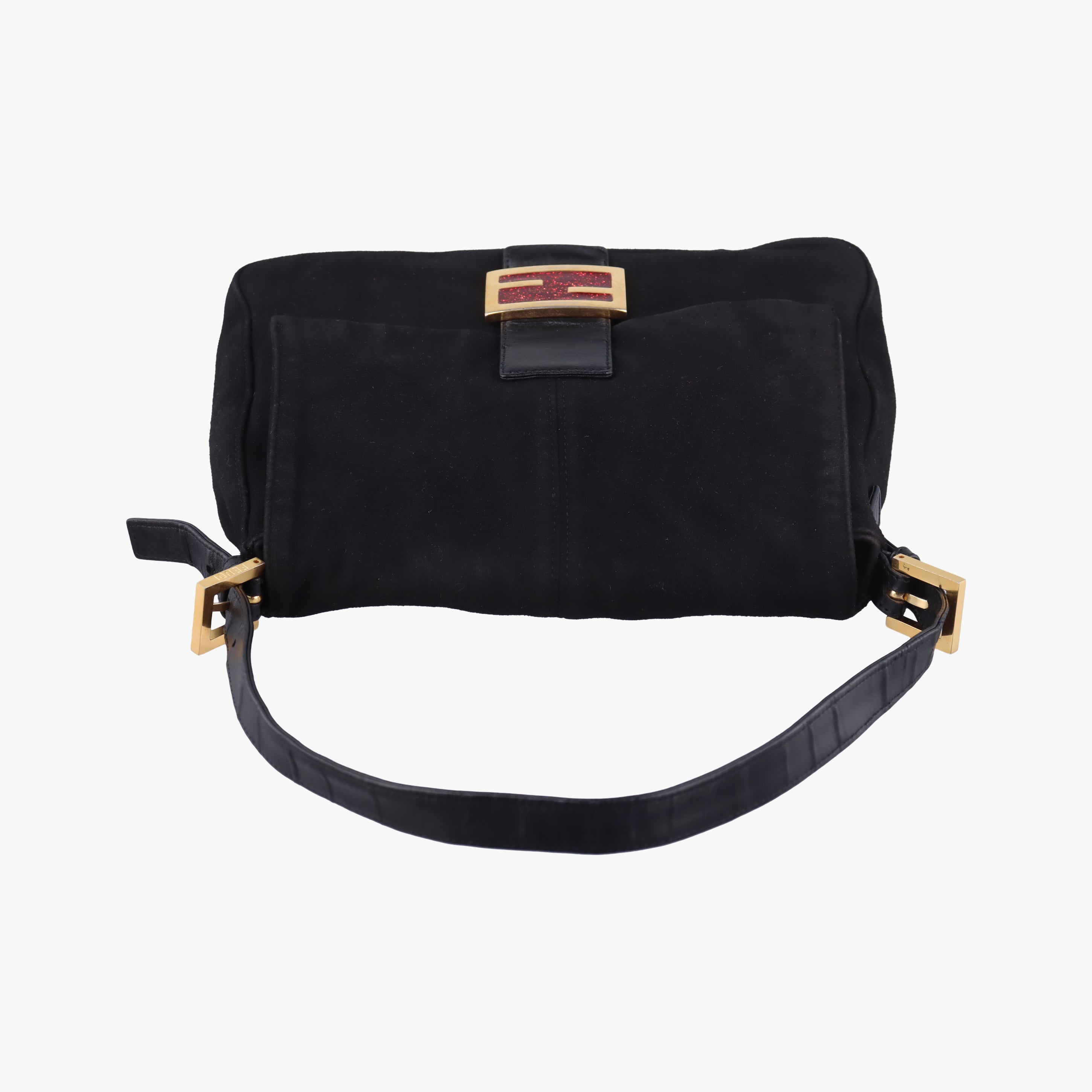 Mamma Baguette Black suede Lot number unknownマンマバケット ブラック スエード 製番不明