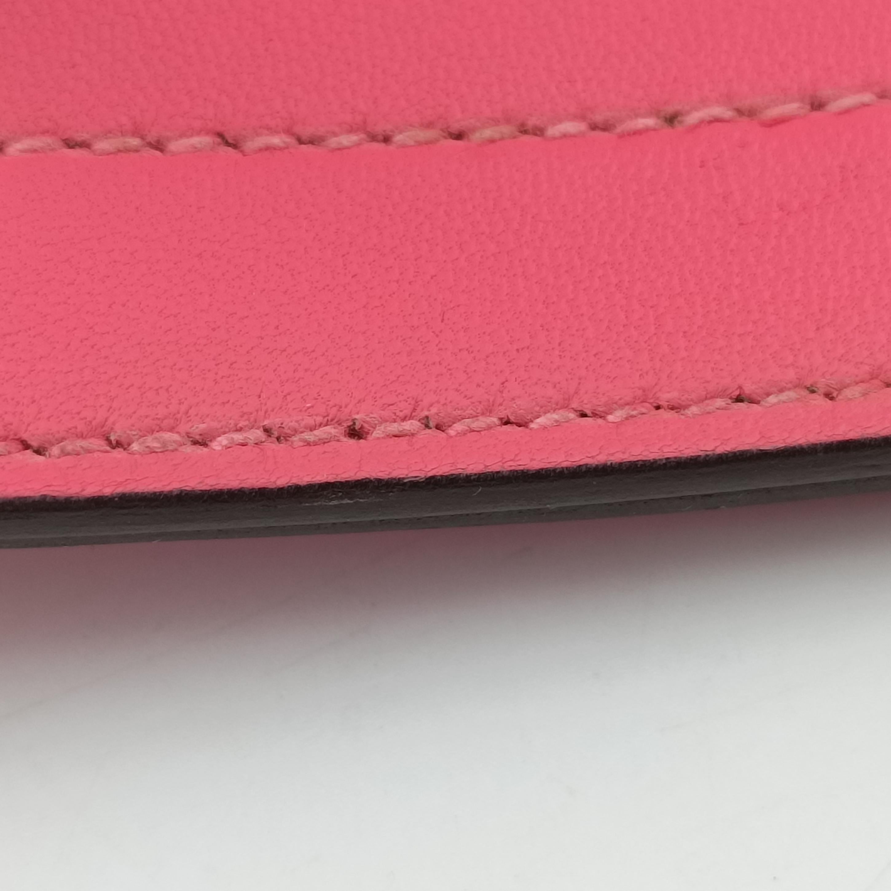 Sac Aline mini Pink lambskin C AM 006 UHサック アリーヌ ミニ ピンク ラムスキン C AM 006 UH
