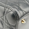 Lady Dior Black lambskin 02-MA-1114レディディオール ブラック ラムスキン 02-MA-1114