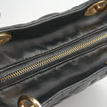 Lady Dior Black lambskin 02-MA-1114レディディオール ブラック ラムスキン 02-MA-1114