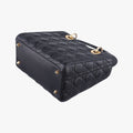 Lady Dior Black lambskin 02-MA-1114レディディオール ブラック ラムスキン 02-MA-1114