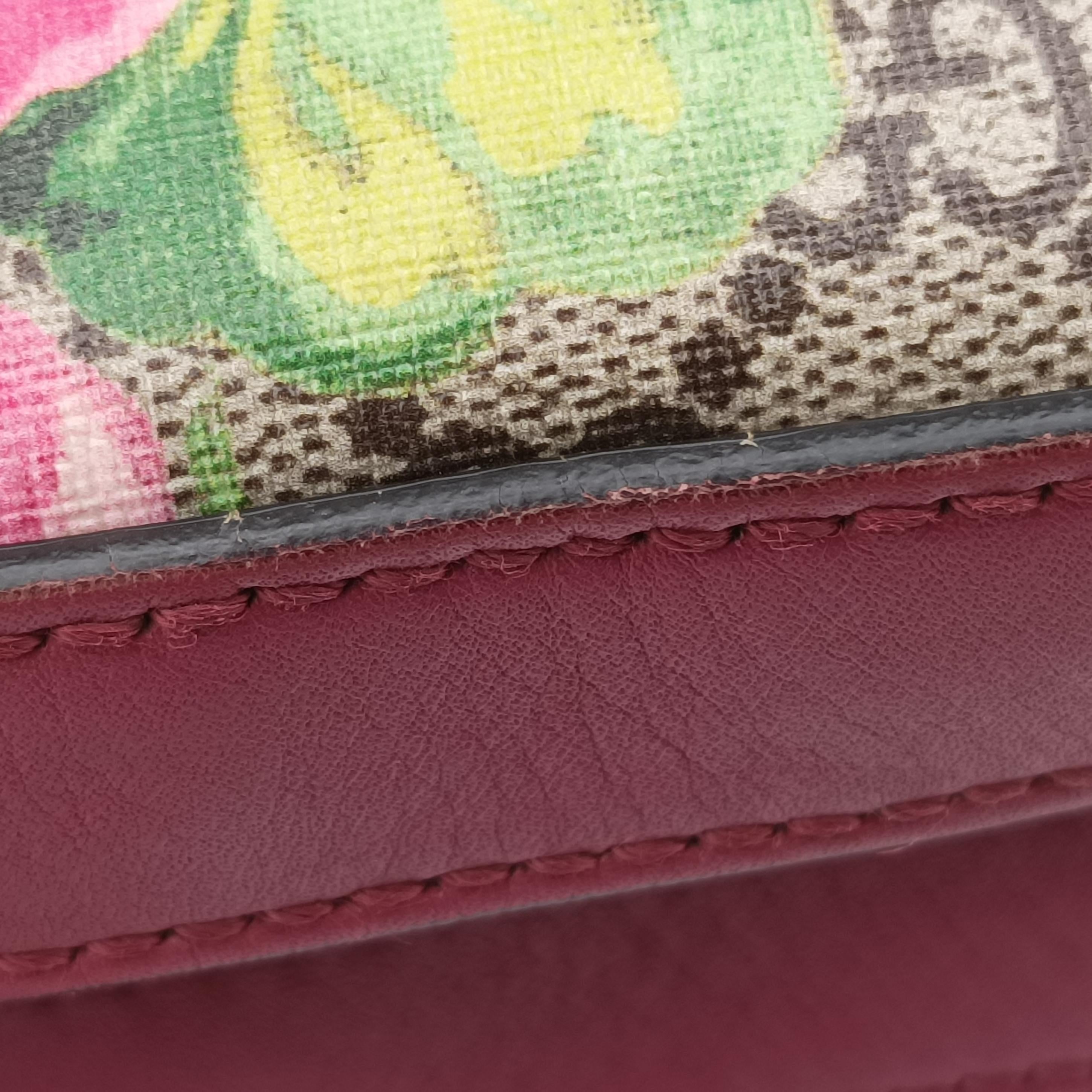 GG Supreme Blooms beige×Multicolour PVC coated canvas 409535 I019069219GGスプリームブルーム ベージュ×マルチカラー PVCコーティングキャンバス 409535 I019069219