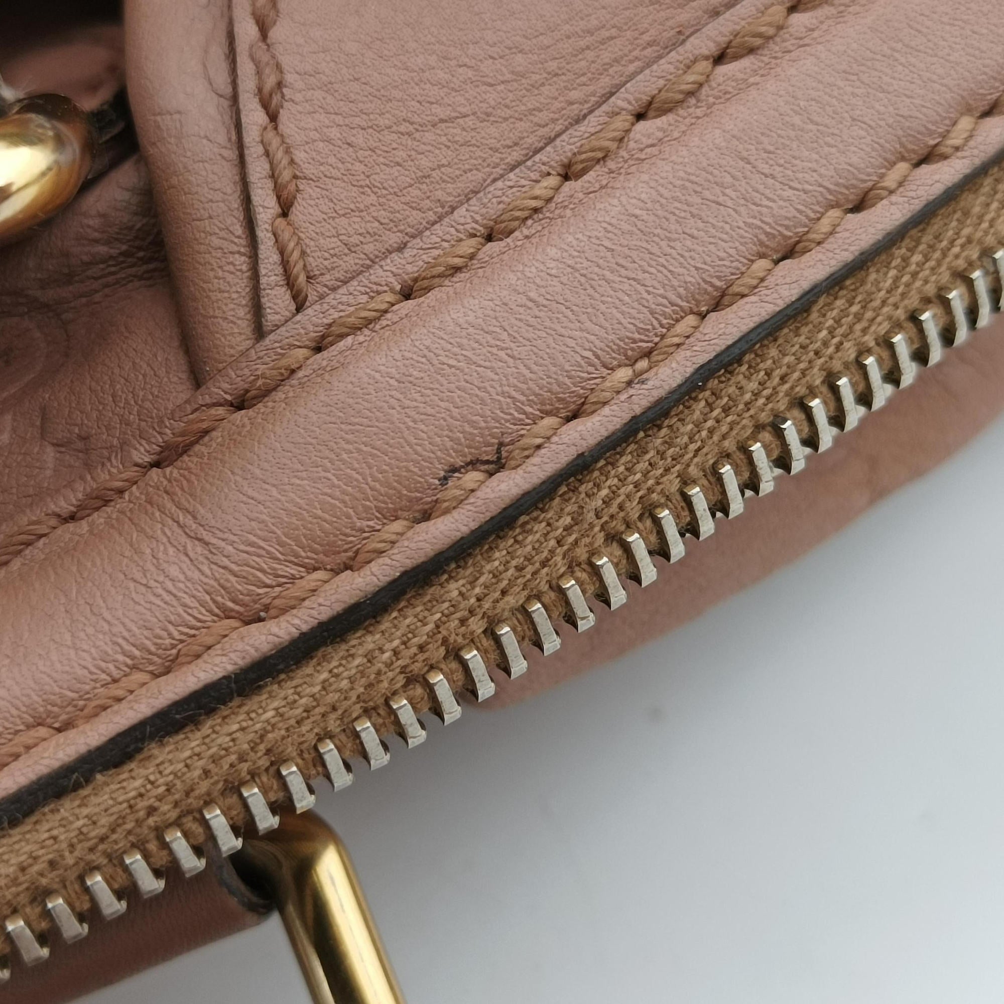 Sukey GUCCISSIMA Pink Leather 223974 Lot number unknownスーキーグッチシマ ピンク レザー 223974 製番不明