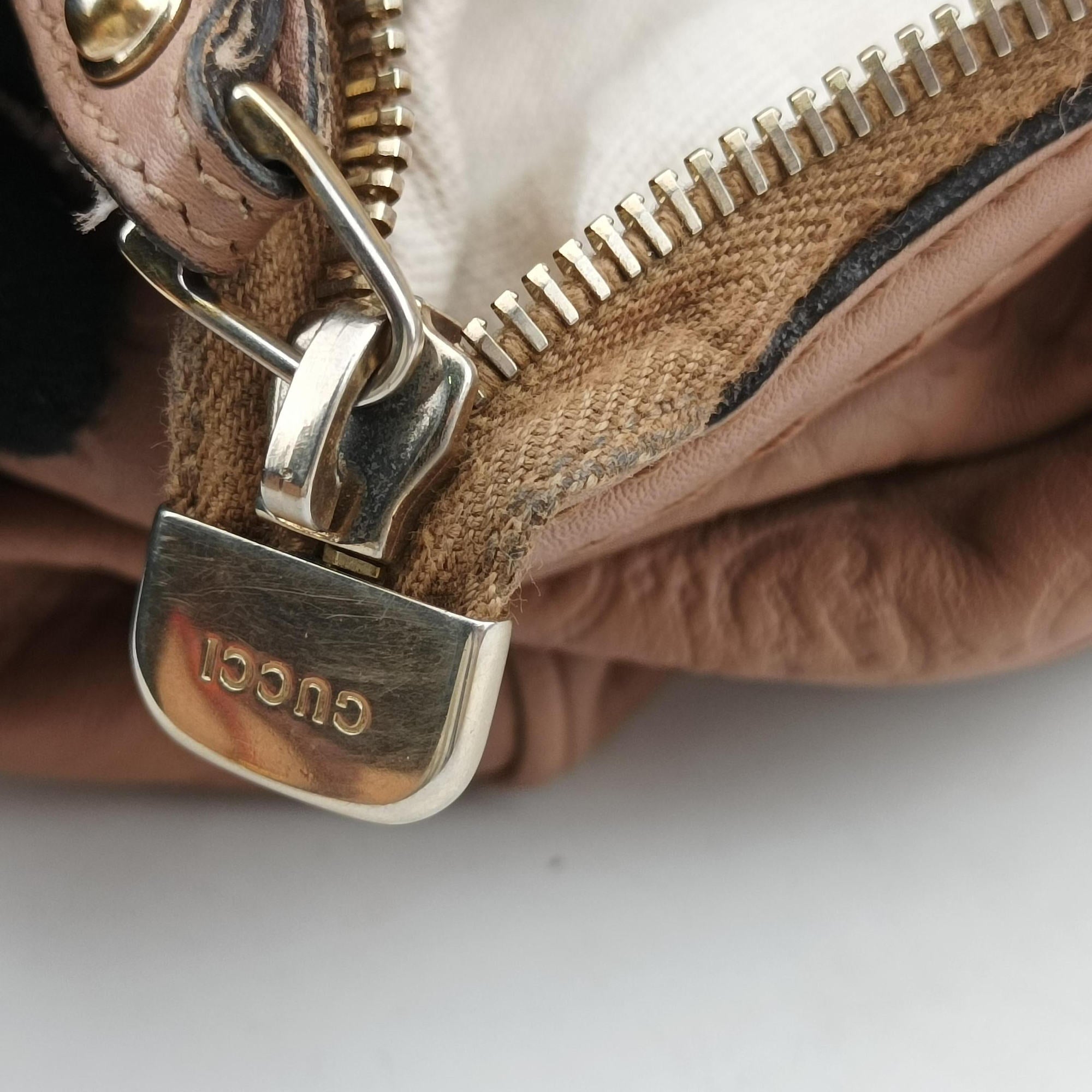 Sukey GUCCISSIMA Pink Leather 223974 Lot number unknownスーキーグッチシマ ピンク レザー 223974 製番不明