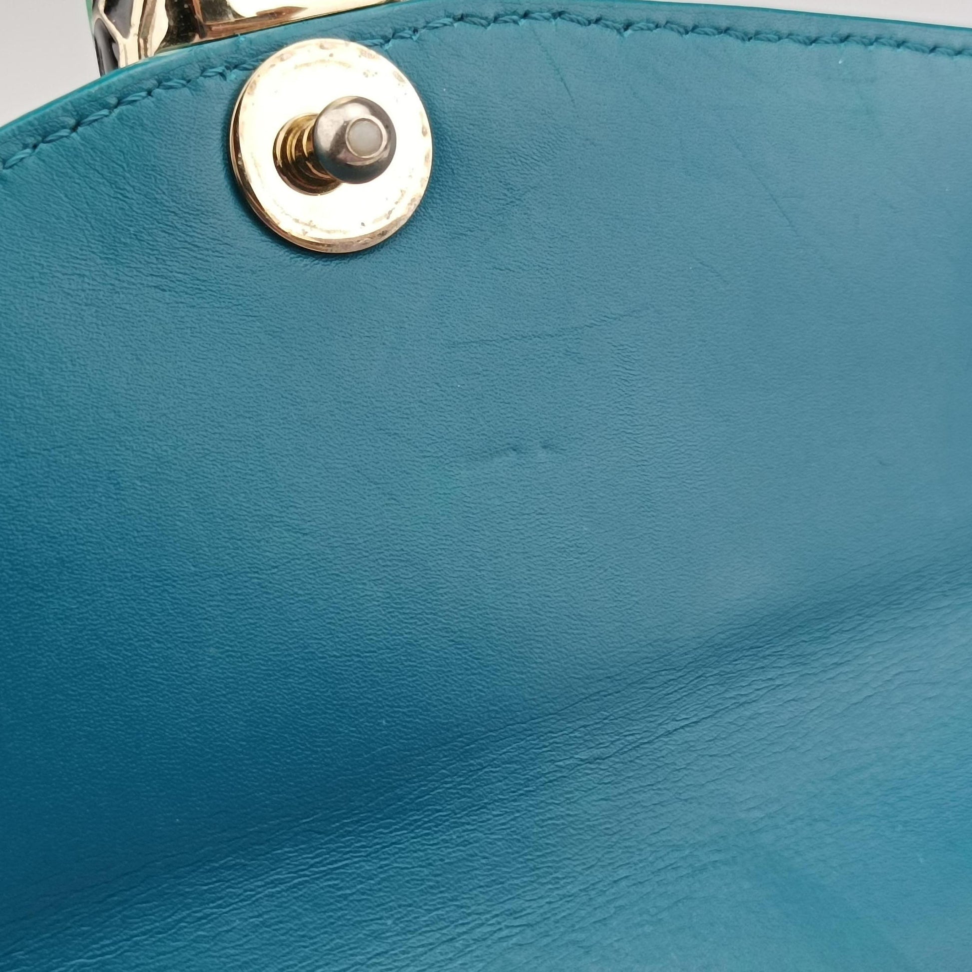 Serpenti Blue Galuchat Skin×Leather LA.K15.39801セルペンティ ブルー ガルーシャスキン×レザー LA.K15.39801
