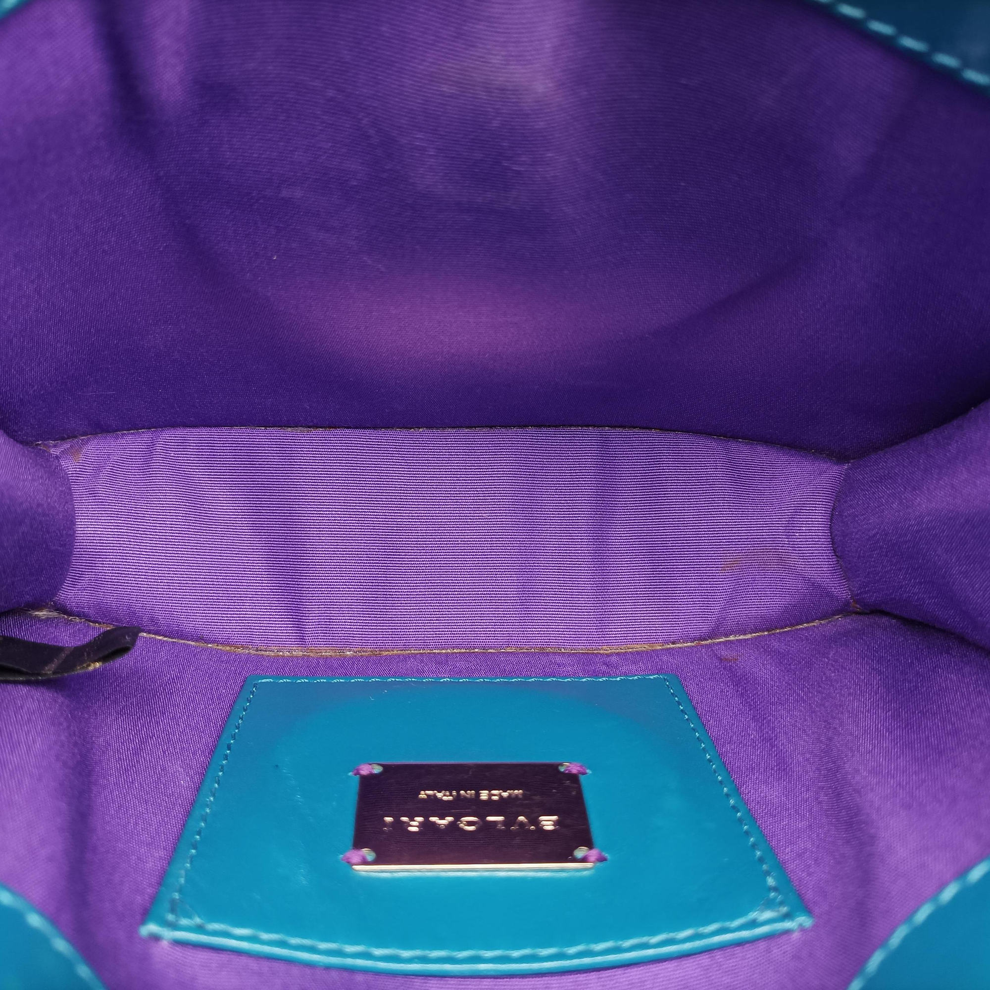 Serpenti Blue Galuchat Skin×Leather LA.K15.39801セルペンティ ブルー ガルーシャスキン×レザー LA.K15.39801