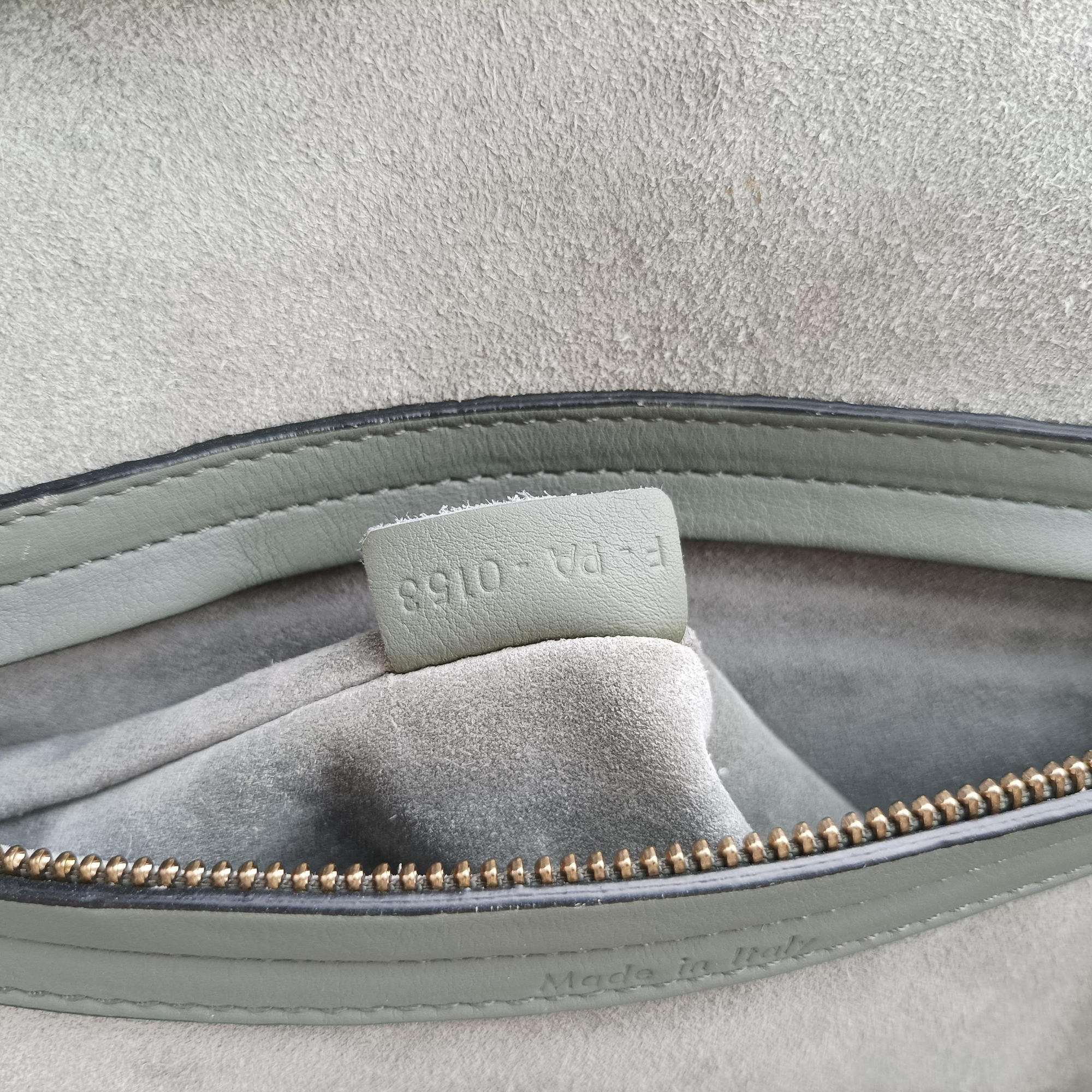 Luggage Small Square Phantom Green Leather F-PA-0153ラゲージスモールスクエアファントム グリーン レザー F-PA-0153