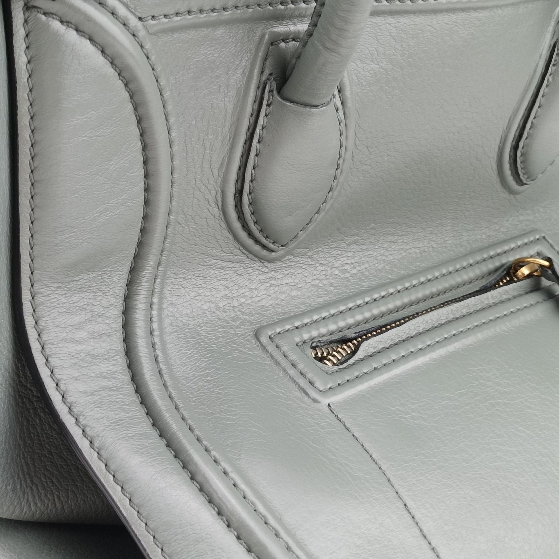 Luggage Small Square Phantom Green Leather F-PA-0153ラゲージスモールスクエアファントム グリーン レザー F-PA-0153