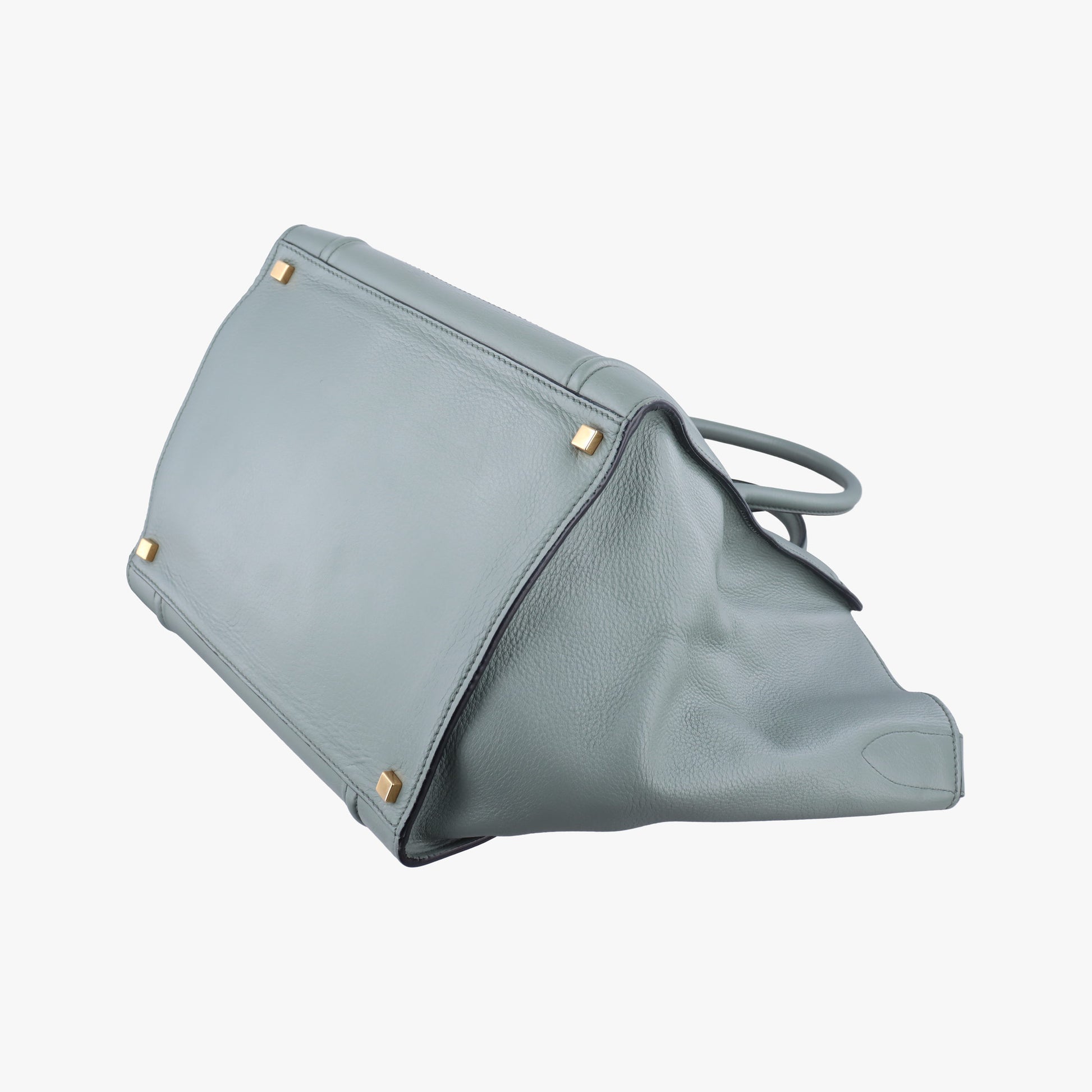 Luggage Small Square Phantom Green Leather F-PA-0153ラゲージスモールスクエアファントム グリーン レザー F-PA-0153