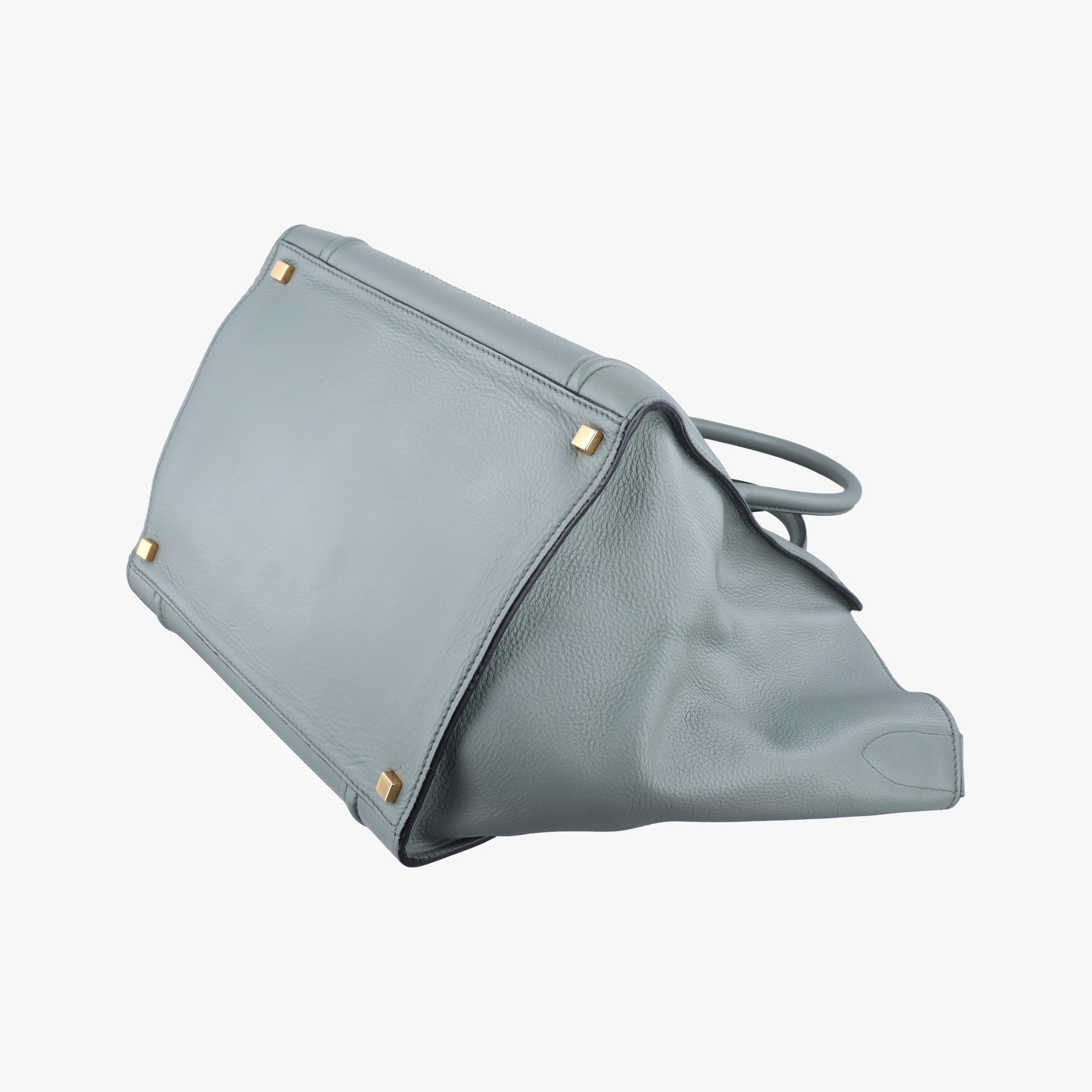 Luggage Small Square Phantom Green Leather F-PA-0153ラゲージスモールスクエアファントム グリーン レザー F-PA-0153