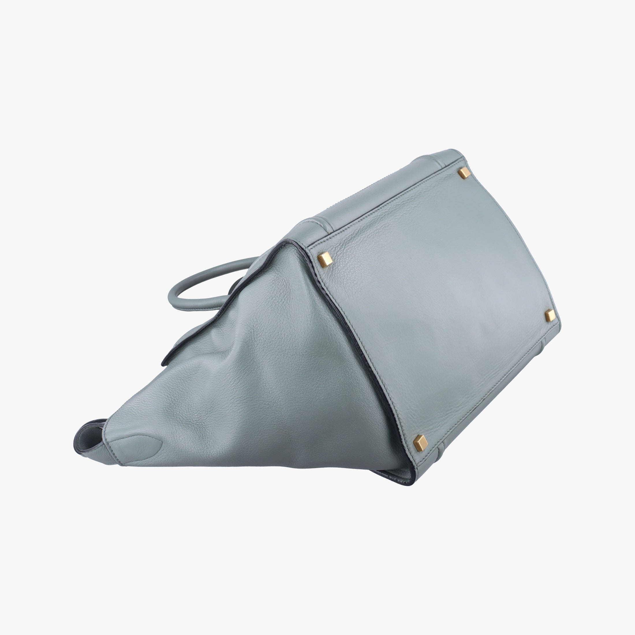 Luggage Small Square Phantom Green Leather F-PA-0153ラゲージスモールスクエアファントム グリーン レザー F-PA-0153