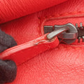 CAMPANA Intrecciato Orange lambskin 124864 V0016 6576 EPEV 2011 4068 Bカンパーナ イントレチャート オレンジ ラムスキン 124864 V0016 6576 EPEV 2011 4068 B