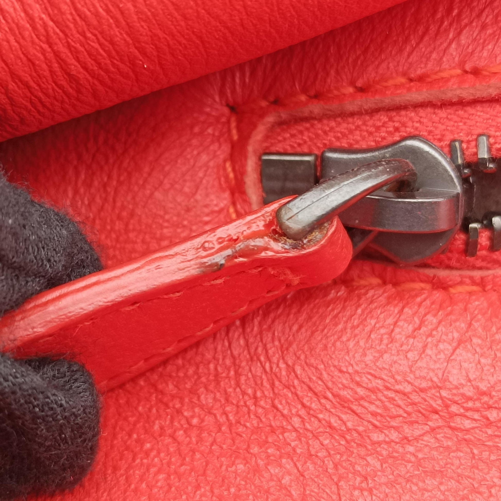 CAMPANA Intrecciato Orange lambskin 124864 V0016 6576 EPEV 2011 4068 Bカンパーナ イントレチャート オレンジ ラムスキン 124864 V0016 6576 EPEV 2011 4068 B