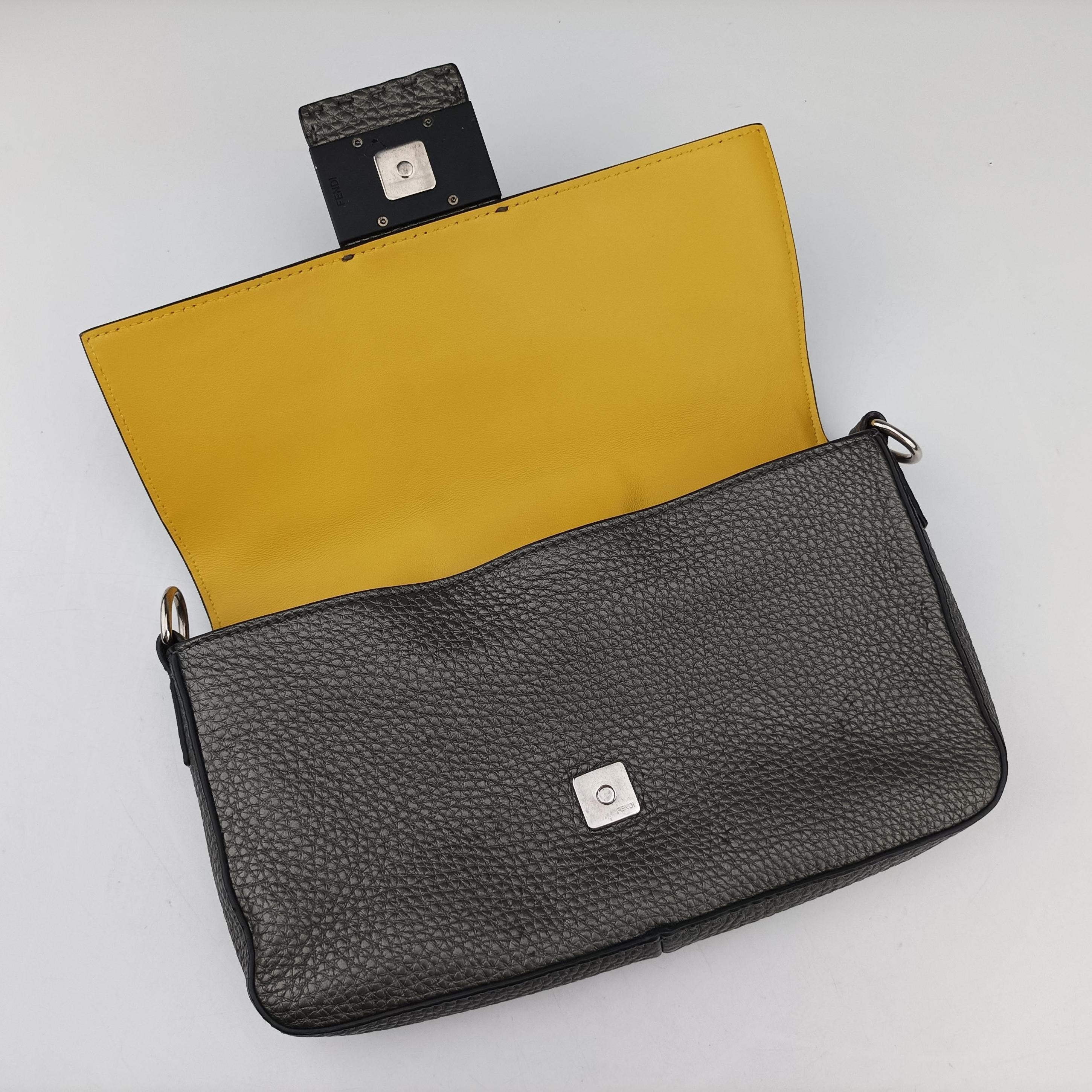 Baguette Grey Leather 7VA472 7VA472-A91Q-199-10429バゲット グレー レザー 7VA472 7VA472-A91Q-199-10429