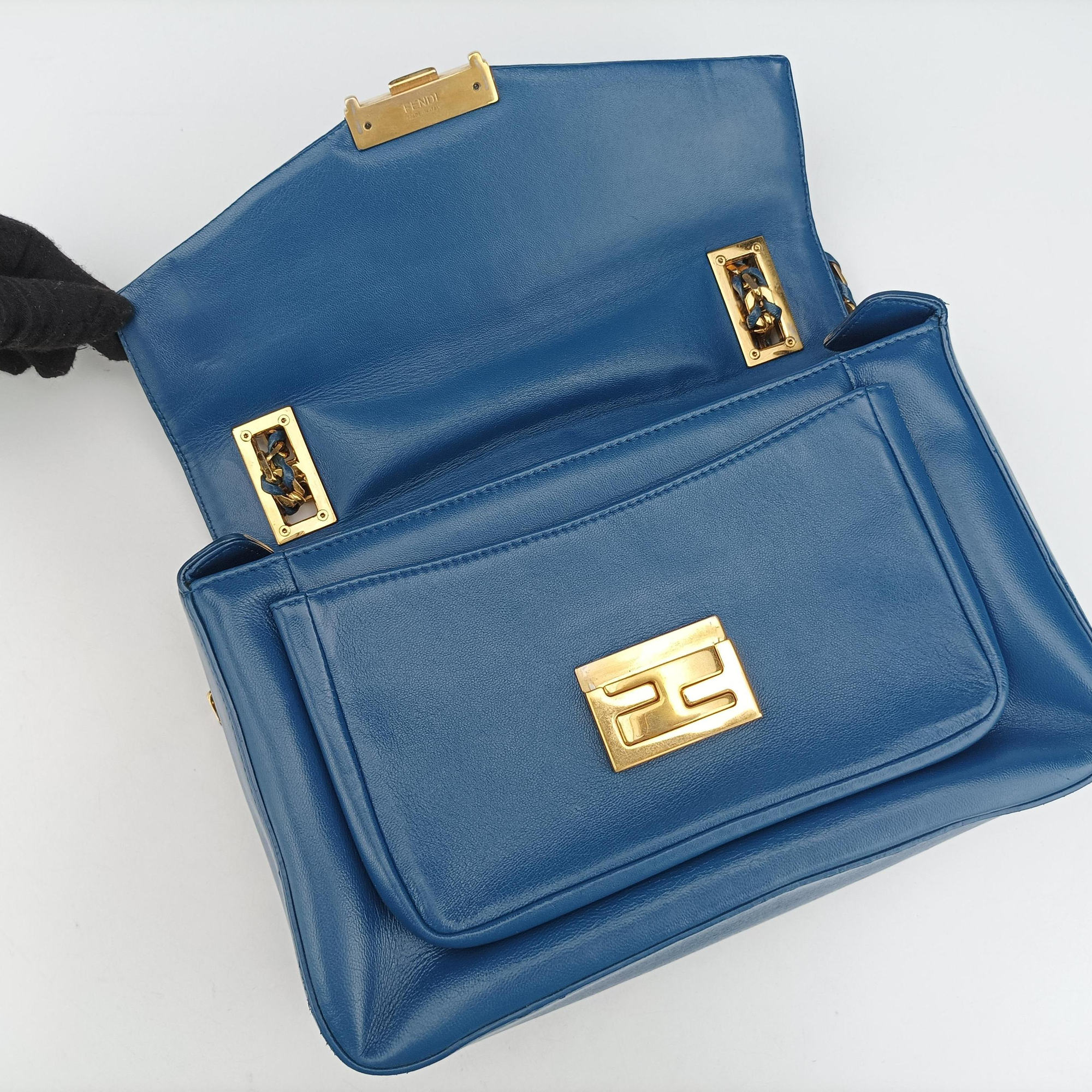 Be Baguette Blue lambskin 8BR677 8BR677-P05-139-2566ビー バゲット ブルー ラムスキン 8BR677 8BR677-P05-139-2566